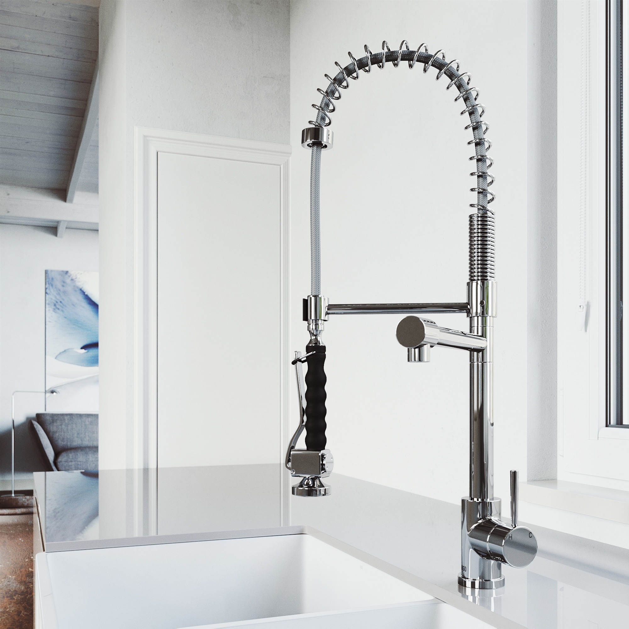 VIGO VG02007CH Kitchen-Faucets - View #2