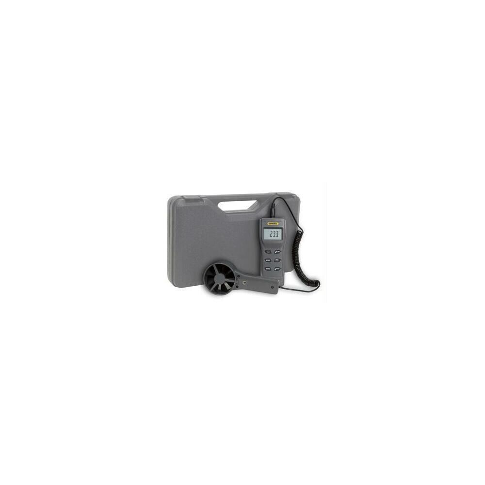 General Tools & Instruments GTWDCFM8912 Digital All-in-one Air Flow Meter with Cfm -BTU Temphumidity Dp Fpm Mph Kph Mps Knots and Wet Bulb