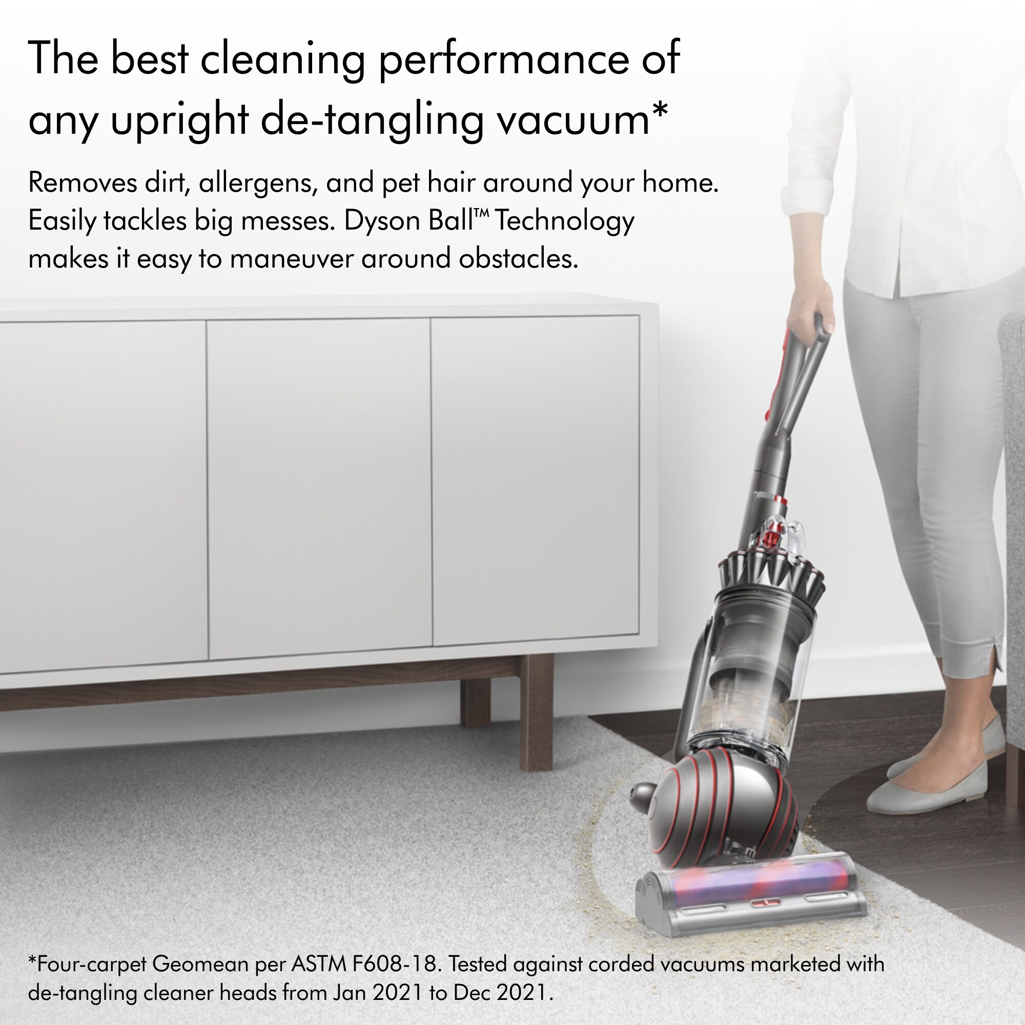 Dyson Corded Bagless Pet Upright Vacuum with HEPA Filter