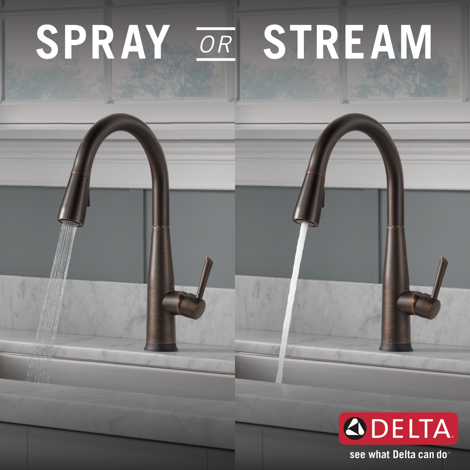 Delta 9113TV-RB-DST Kitchen-Faucets - View #9