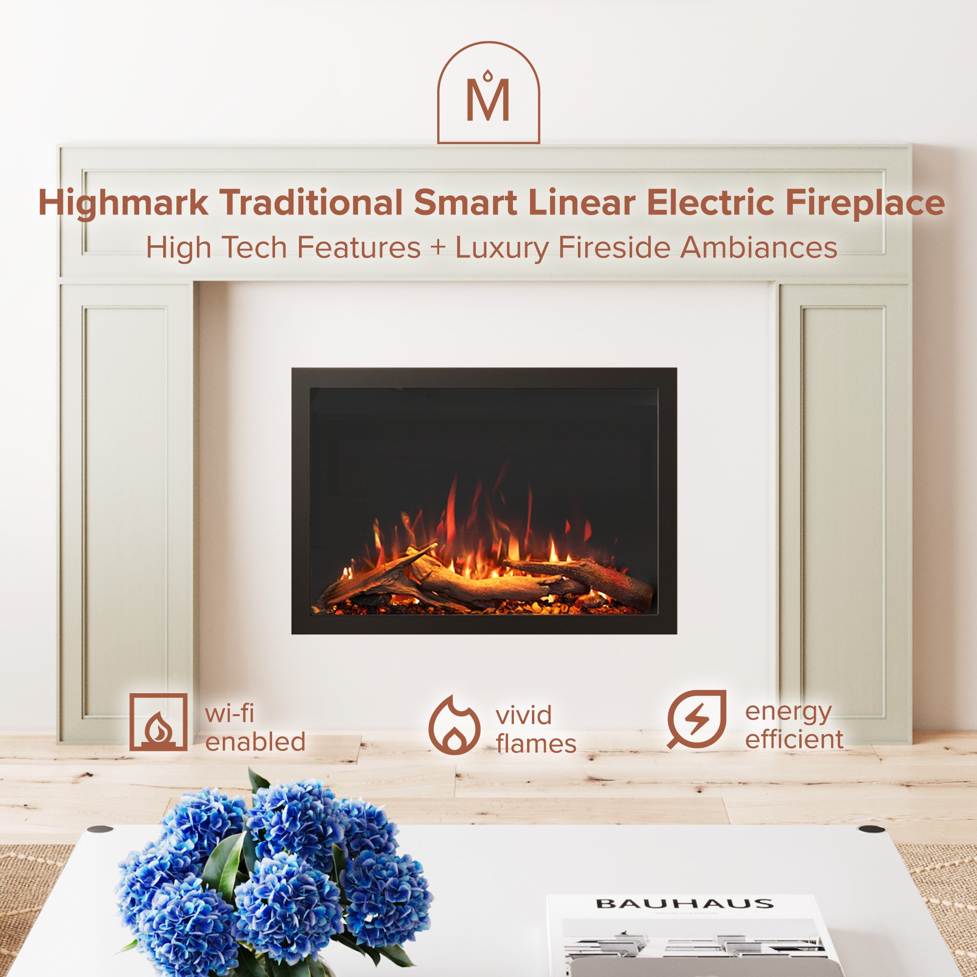 Modern Ember ME-HM26-TRAD Electric-Fireplace-Fireboxes - View #2