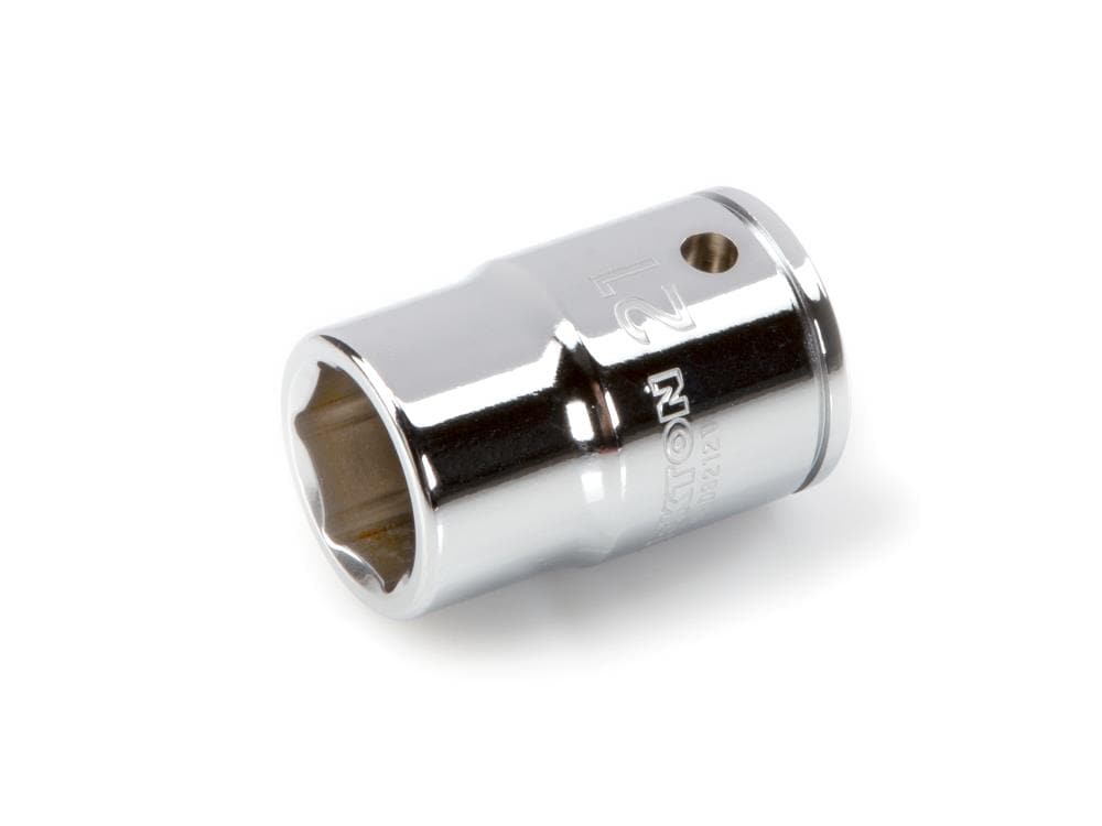 TEKTON SHD32121 3/4-in Drive Metric 21mm Shallow Socket