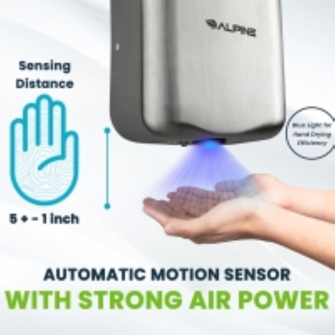 Alpine Industries 40010CHR2PKMK Commercial-Hand-Dryers - View #4