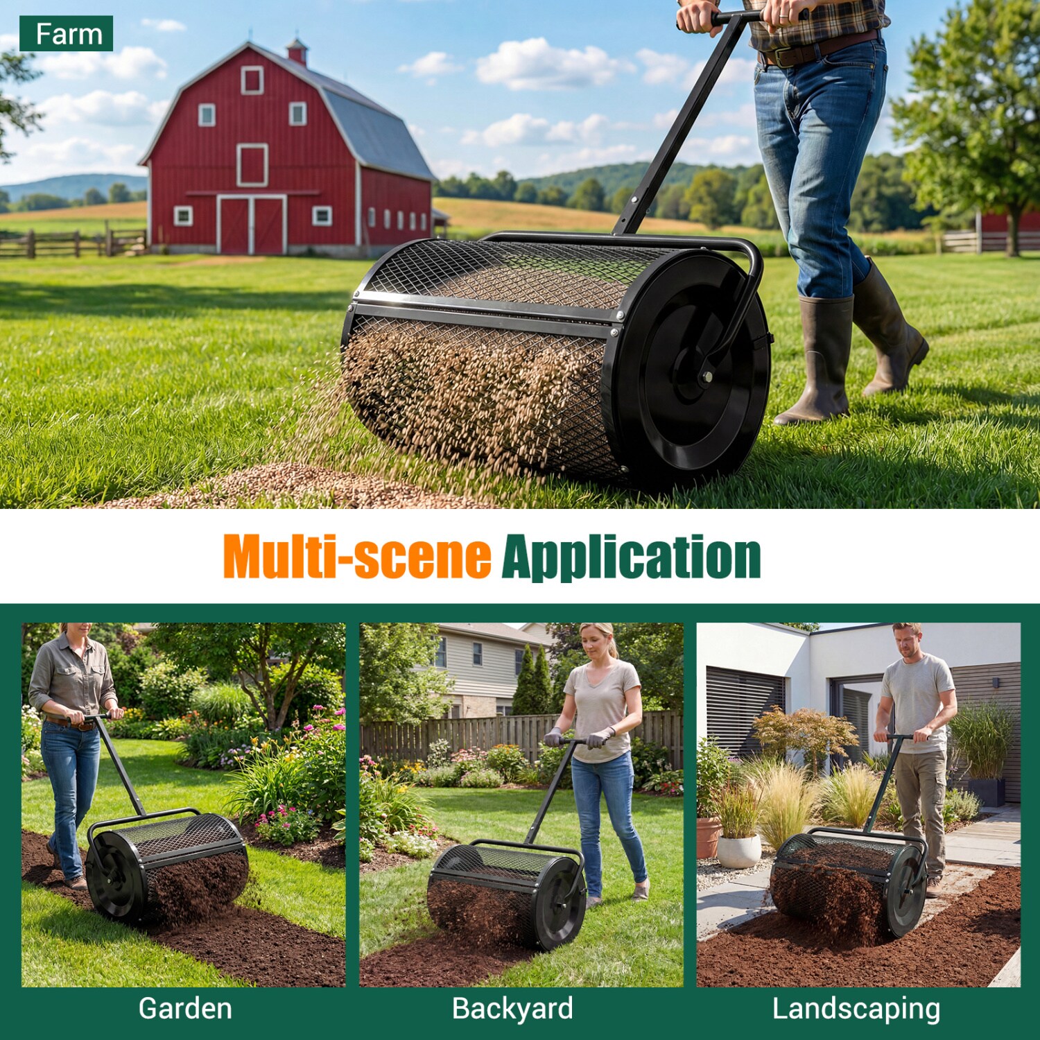 Iseryn LGT8BK465 Push-Spreaders - View #7