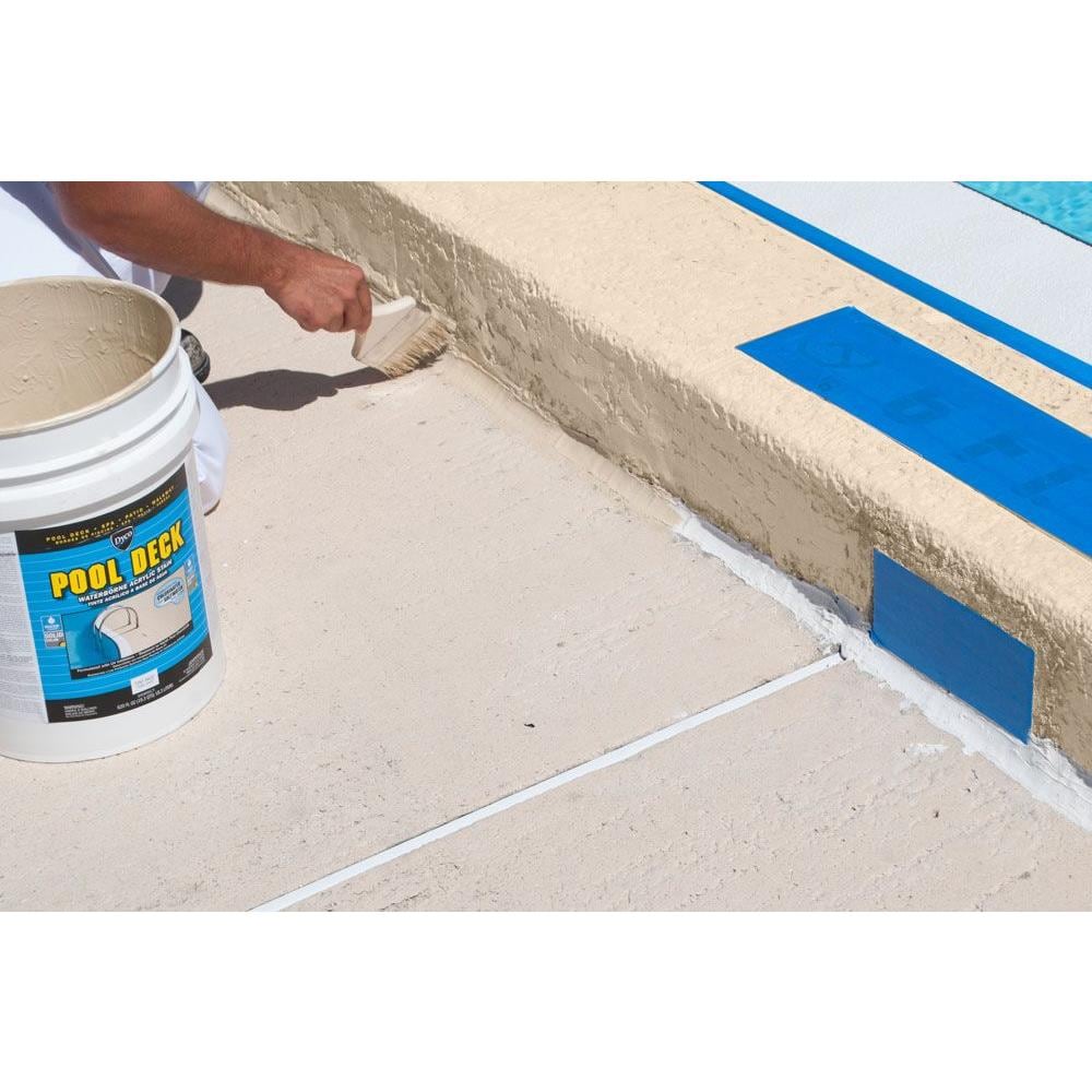 Dyco Paints Pool Deck Tintable Matte Satin Water-based Pool Paint