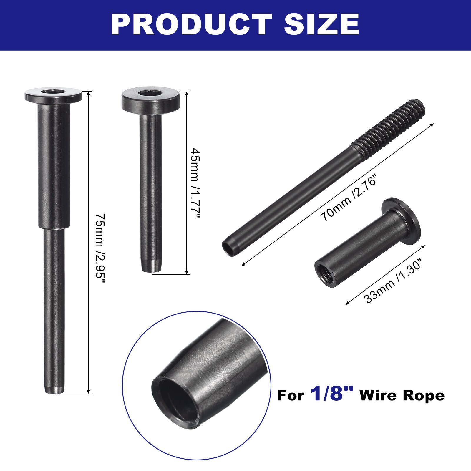 Unique Bargains S25093001UX9228 Deck-Posts - View #4