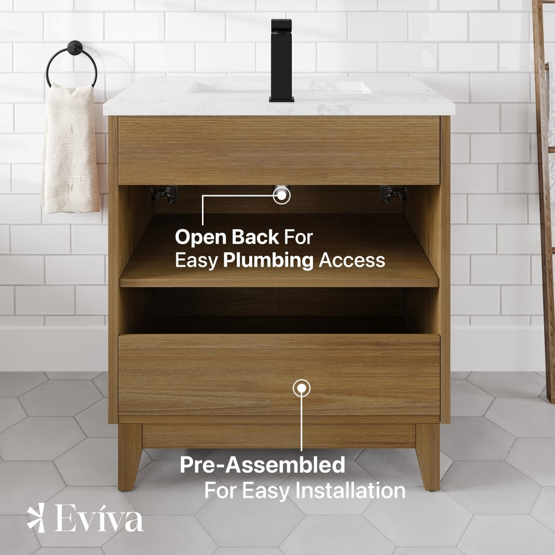 Eviva EVVN616-30OAK Bath-Vanity-Combo - View #9