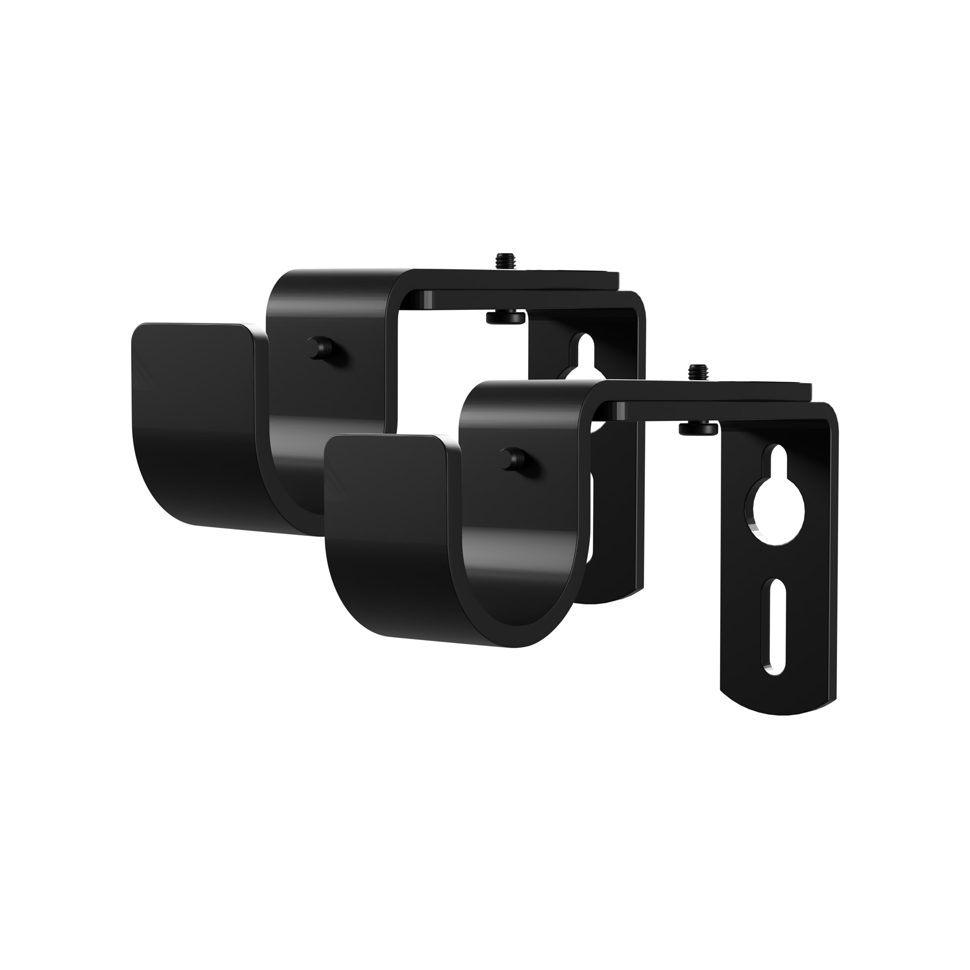 Style Selections FSI 1505 MBLK Curtain-Brackets - View #8
