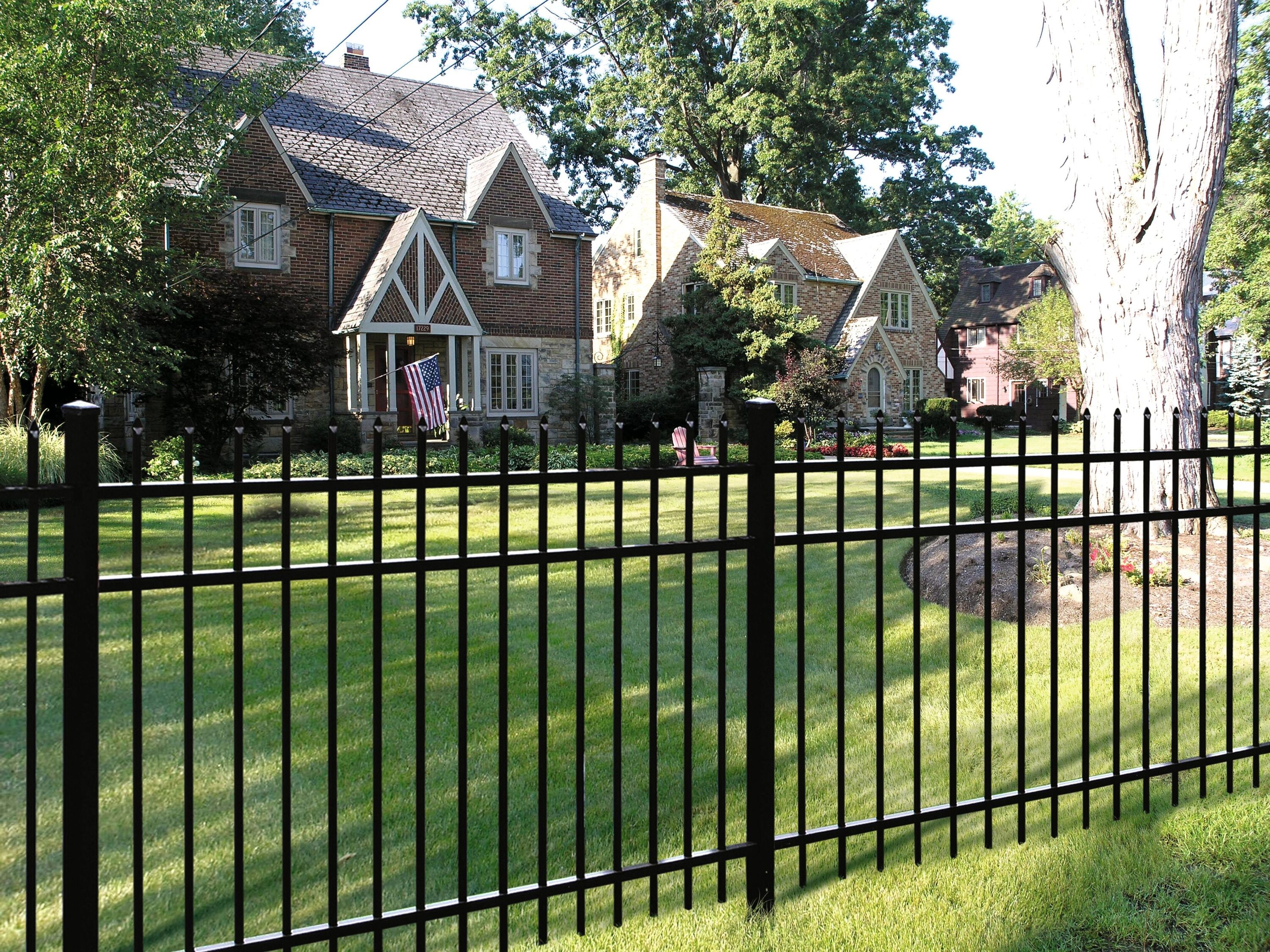 Shop Freedom Freedom 4x8 Providence Heavy Duty Aluminum Fence at Lowes.com