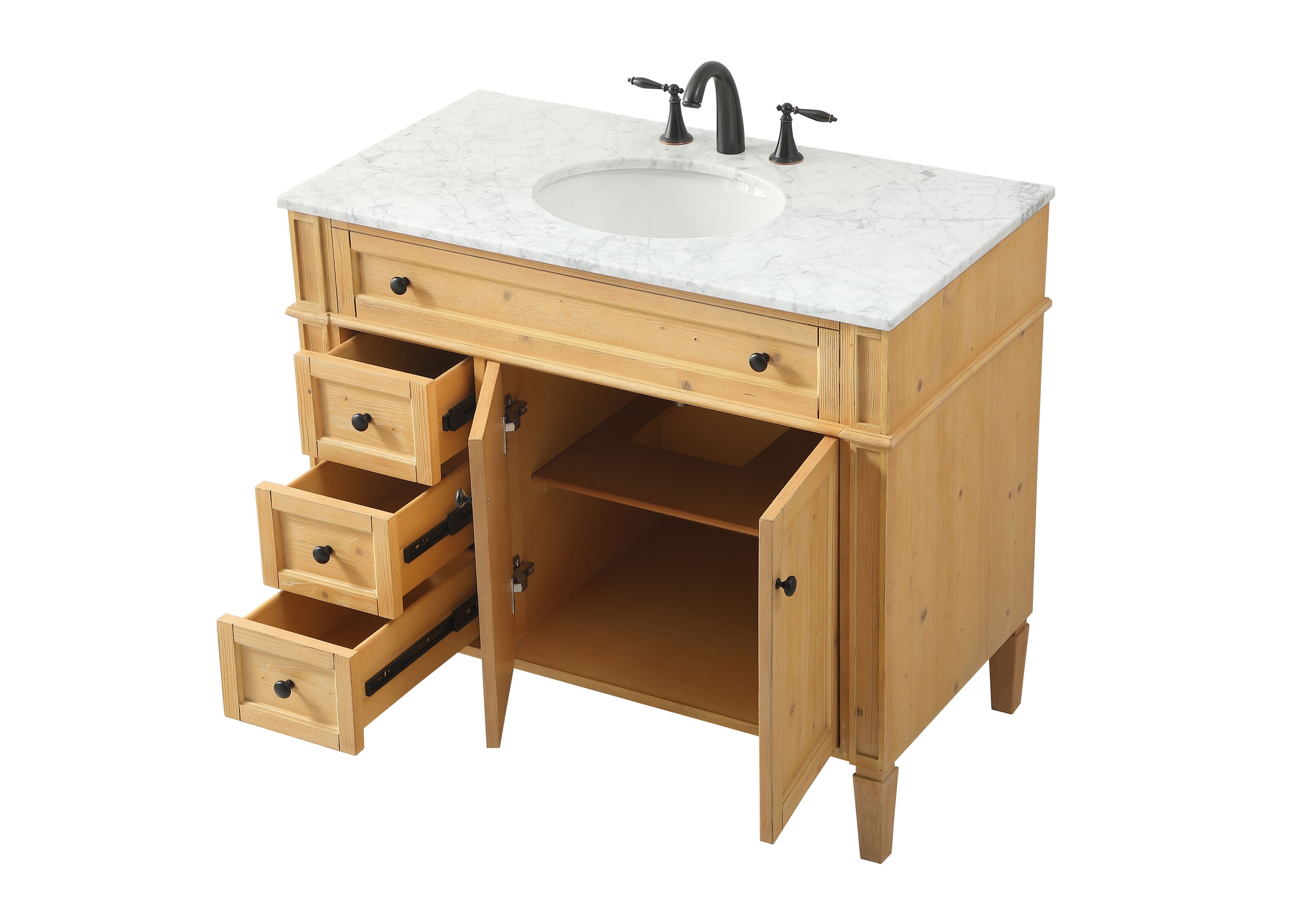 Elegant Decor HF37620NW Bath-Vanity-Combo - View #9