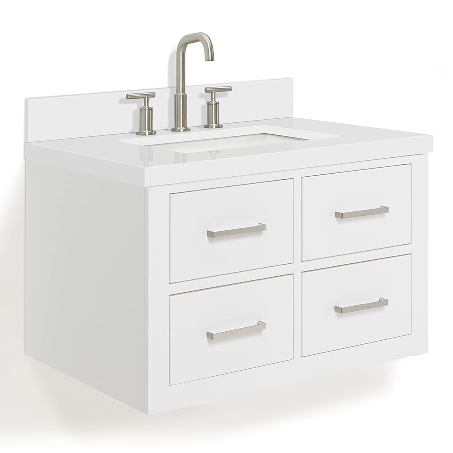 ARIEL W031SWQRVOWHT Bath-Vanity-Combo - View #3