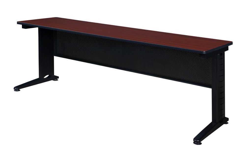 Regency MFTT8424MH Fusion Brown 4-Person Training Table (84-in W x 29-in H)