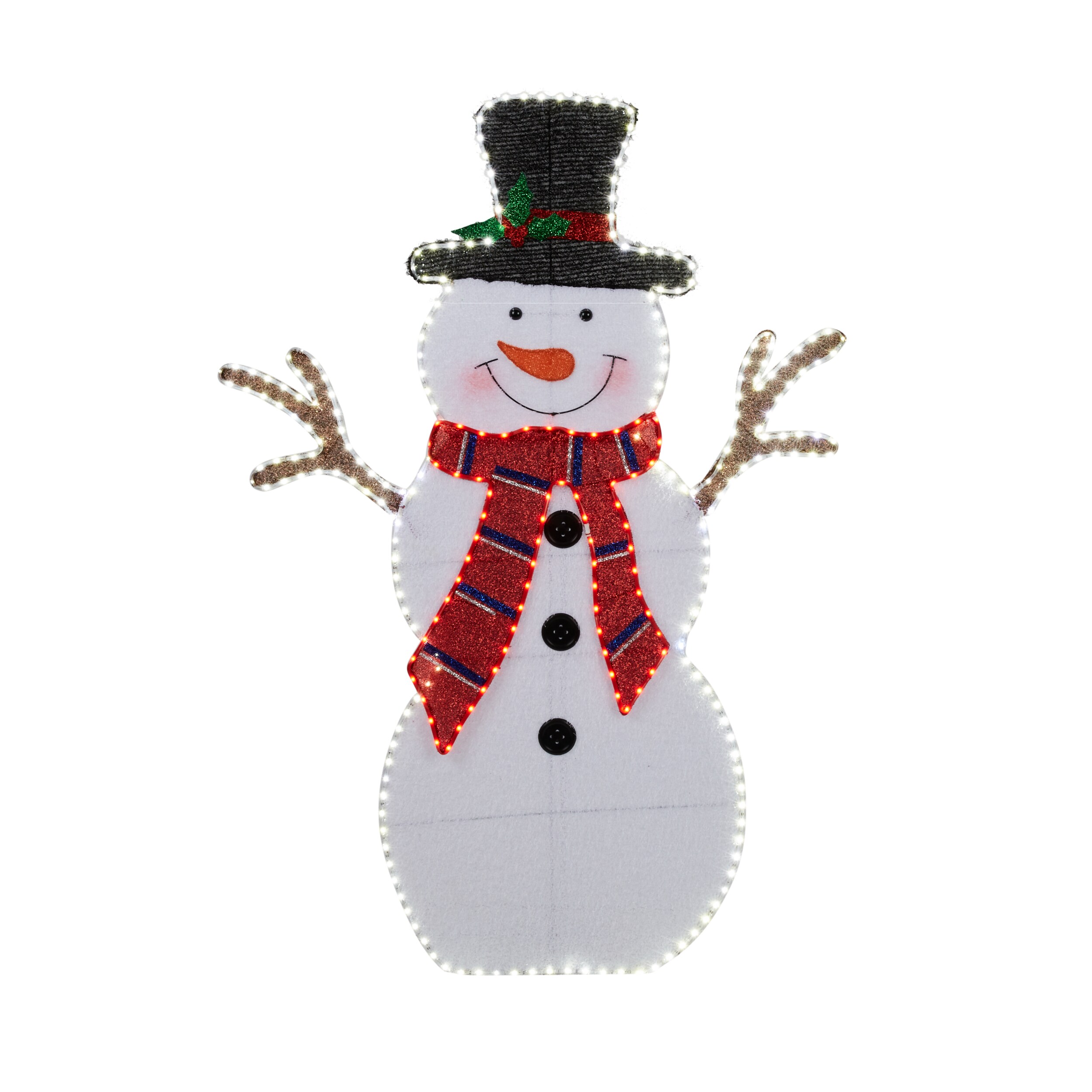 Snowman Remote Control Sights and Sounds Christmas Tree/Holiday