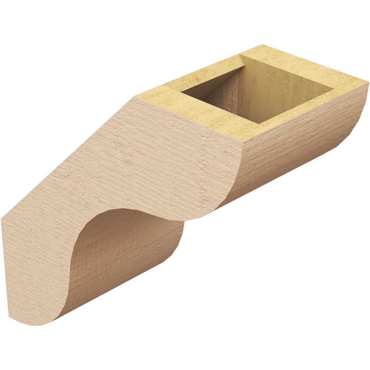 Ekena Millwork BRCUR05X10X10CARRCPR braces - View #6