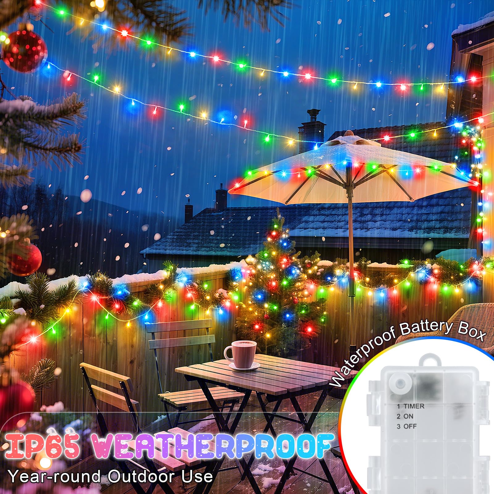 Phewnyzo LPW0625W006 Christmas-String-Lights - View #4
