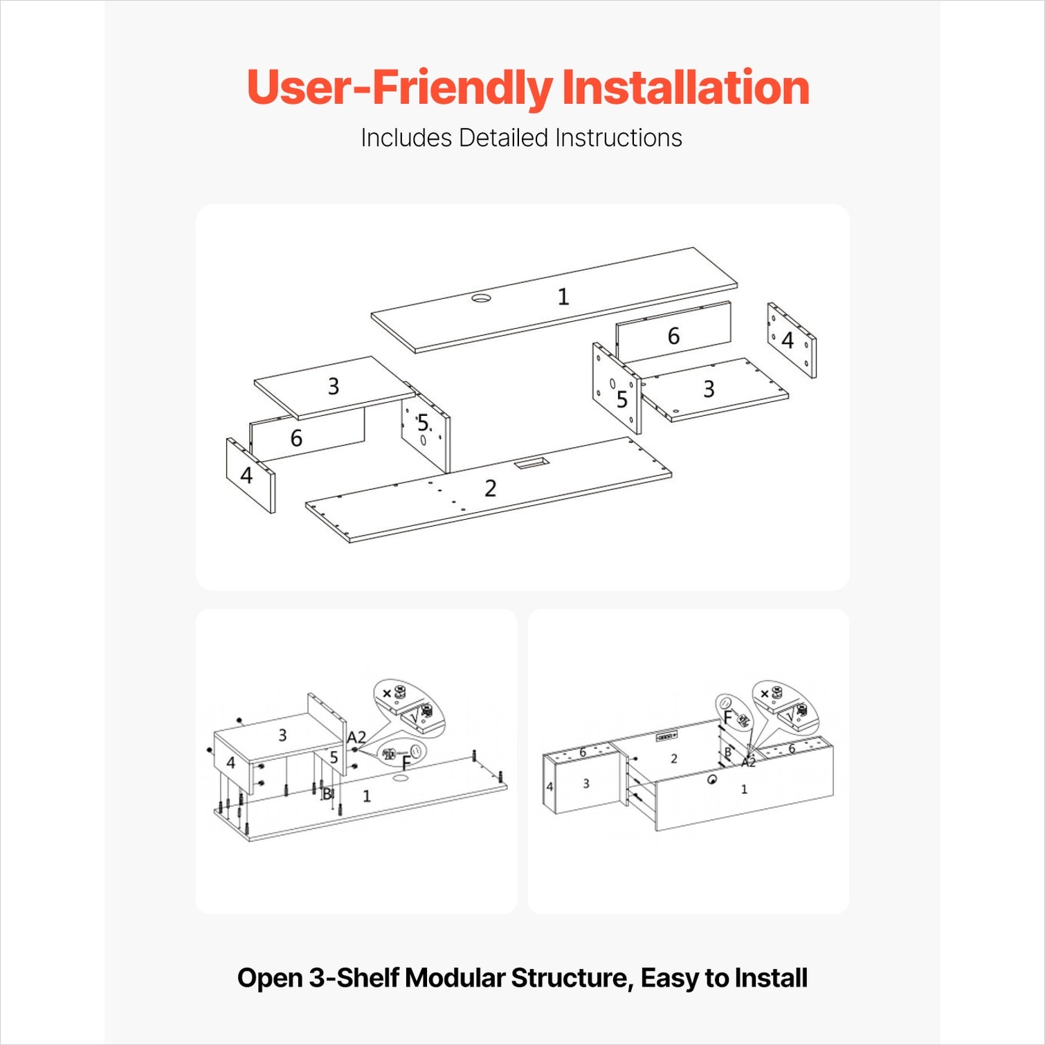 SunJet GKMBZ0DQZQBN Tv-Stands - View #4