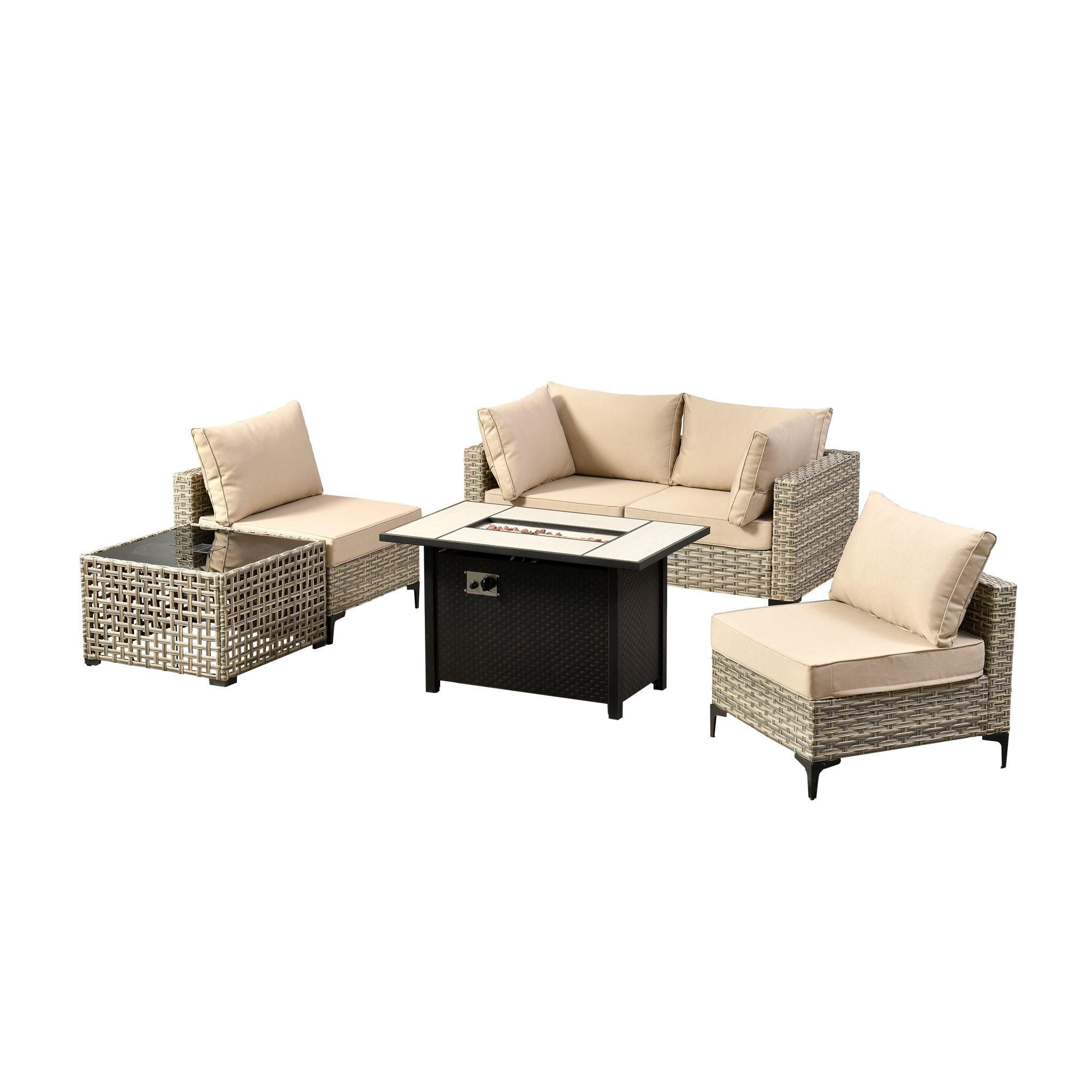 ALTRIGUS 6L-CFP03-SKT606-AL Patio-Conversation-Sets - View #2