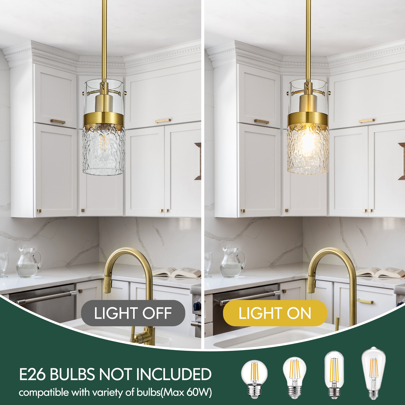 ZHLLMQ JP-4130-2PACK-GOLD Pendant-Lights - View #3