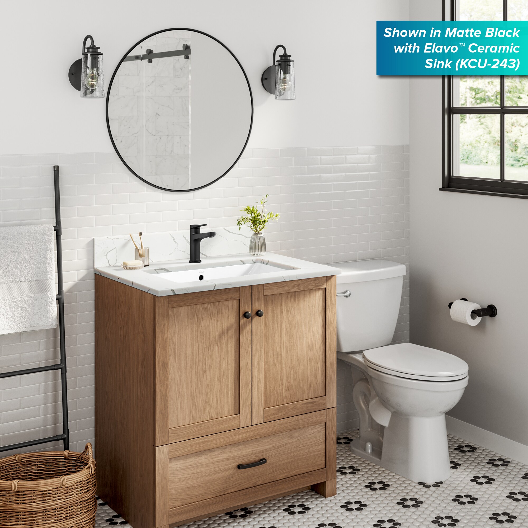 Indy Chrome Single Handle Bathroom Faucet with Pop Up Drain