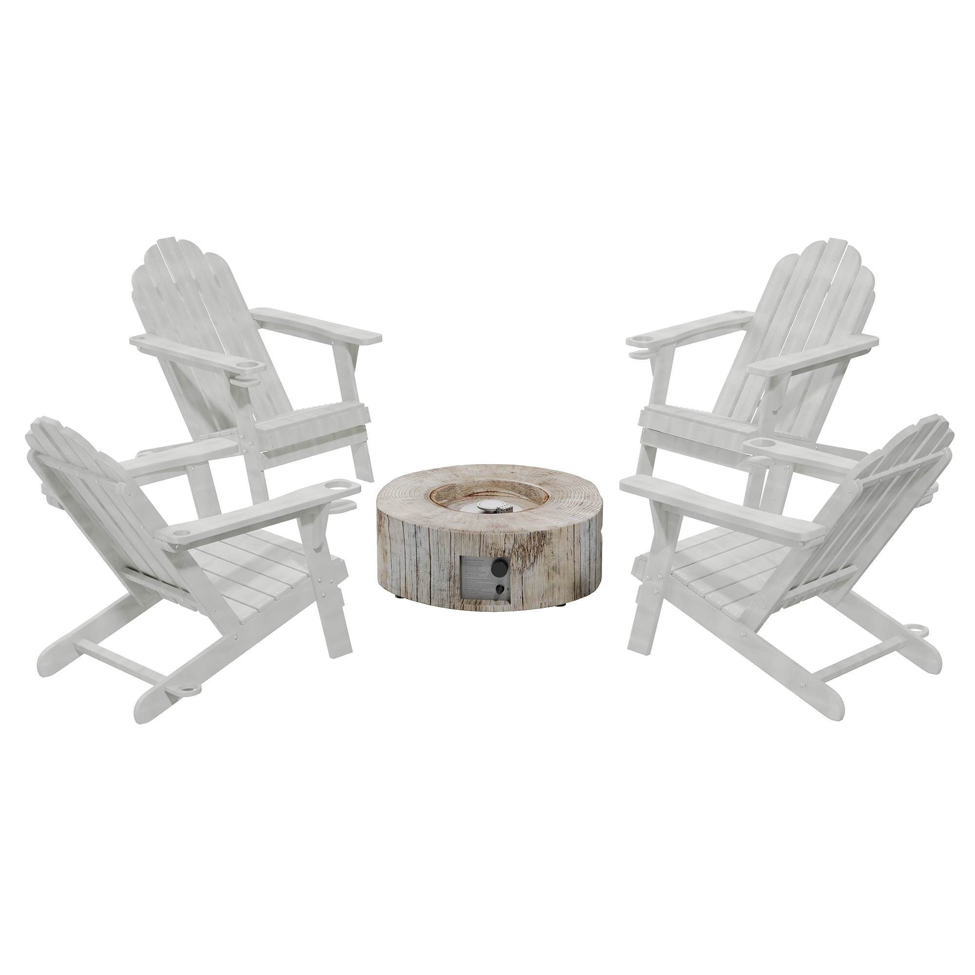 Clihome CL-06CWE5 5 -Piece Patio Conversation Set