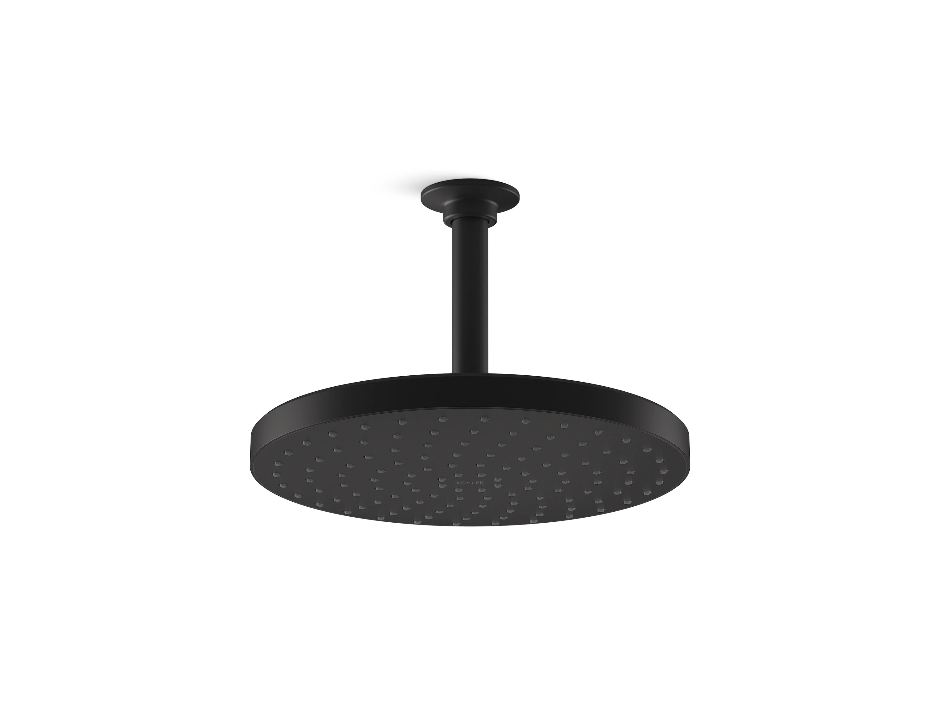 KOHLER K-76465-G-BL Polished Chrome Sold separately Single function 10-Inches Round Shower Faucet