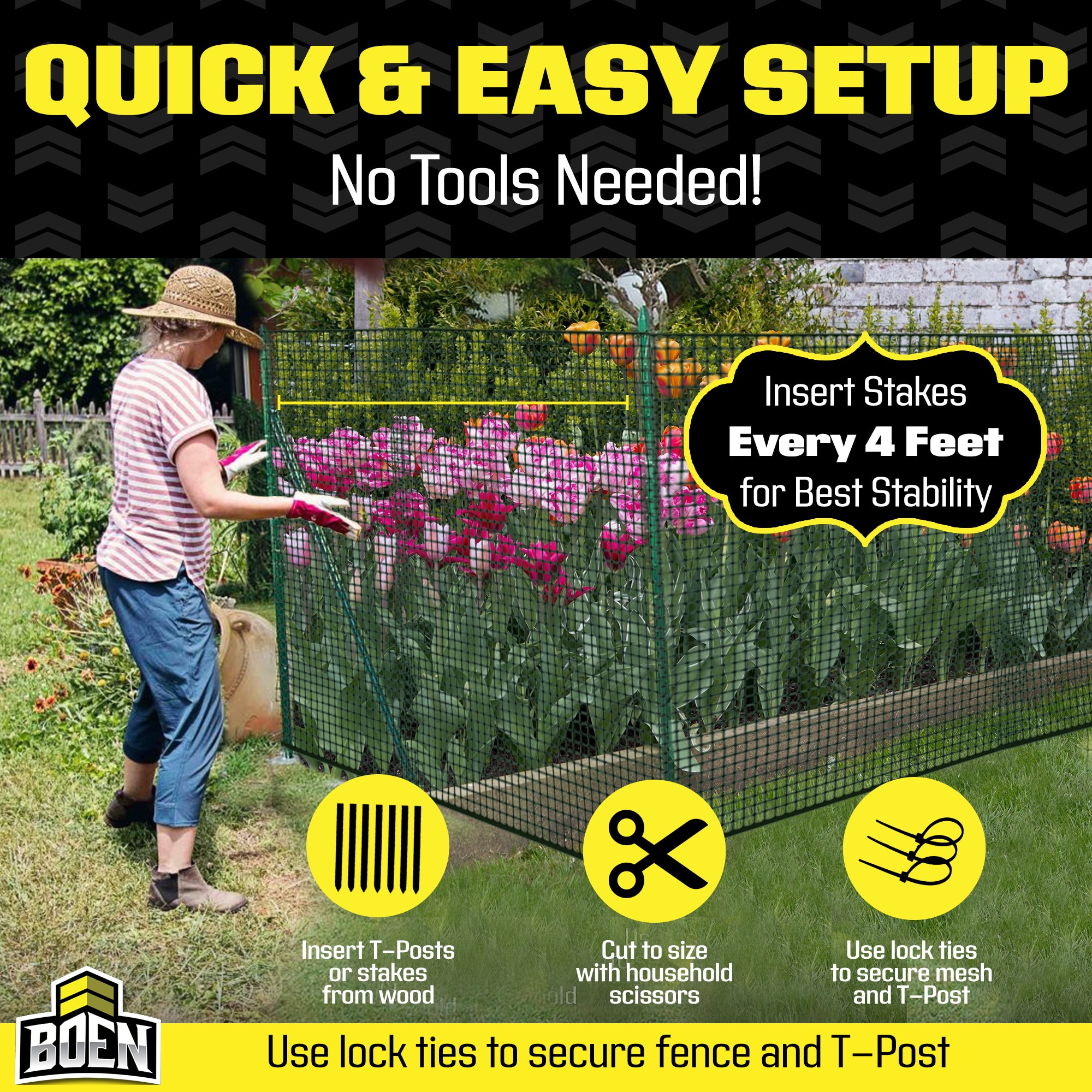 BOEN GL-50002 Rolled-Fence - View #7