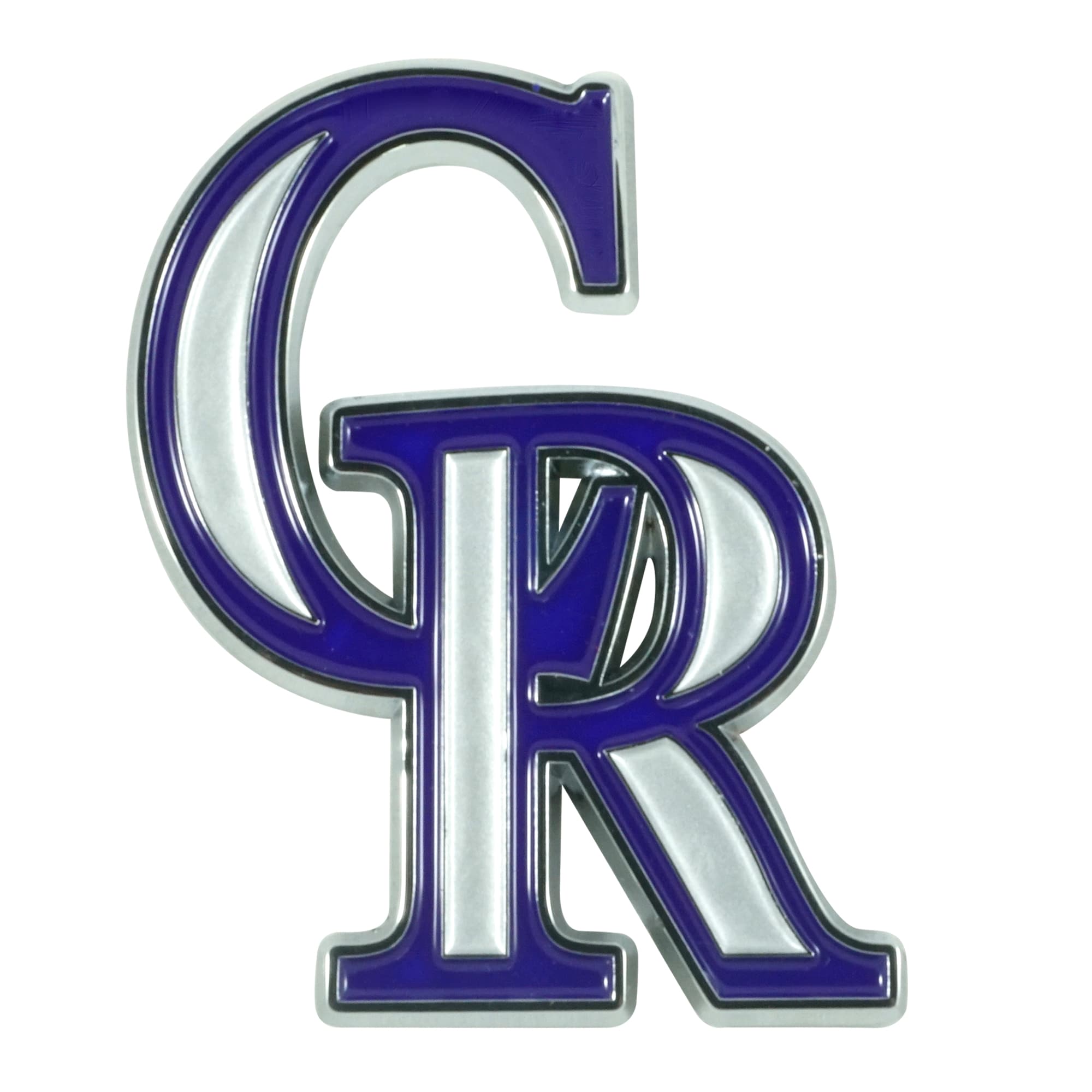 FANMATS Colorado Rockies MLB Color Emblem Metal Emblem at