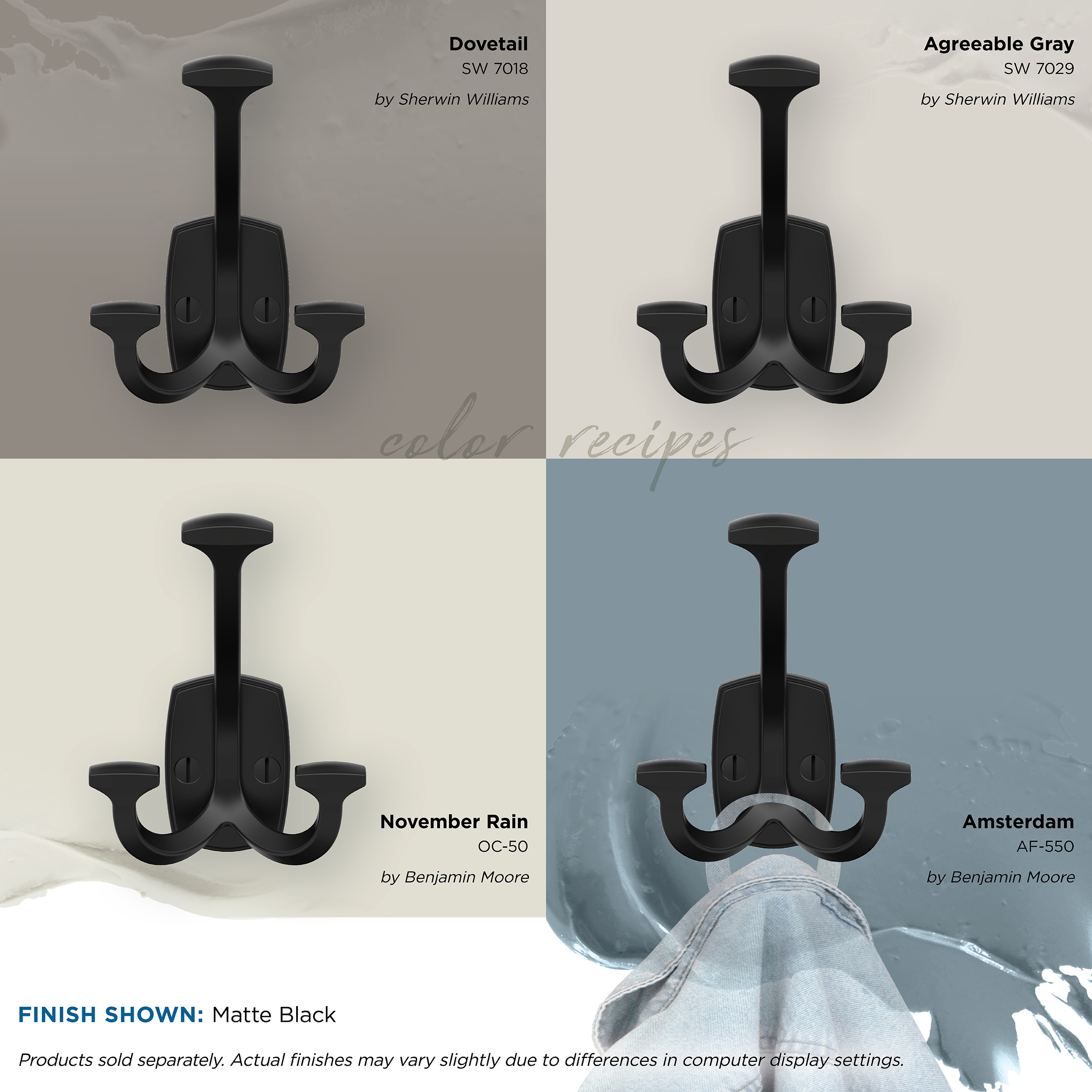 Amerock H37004MB Decorative-Wall-Hooks - View #7