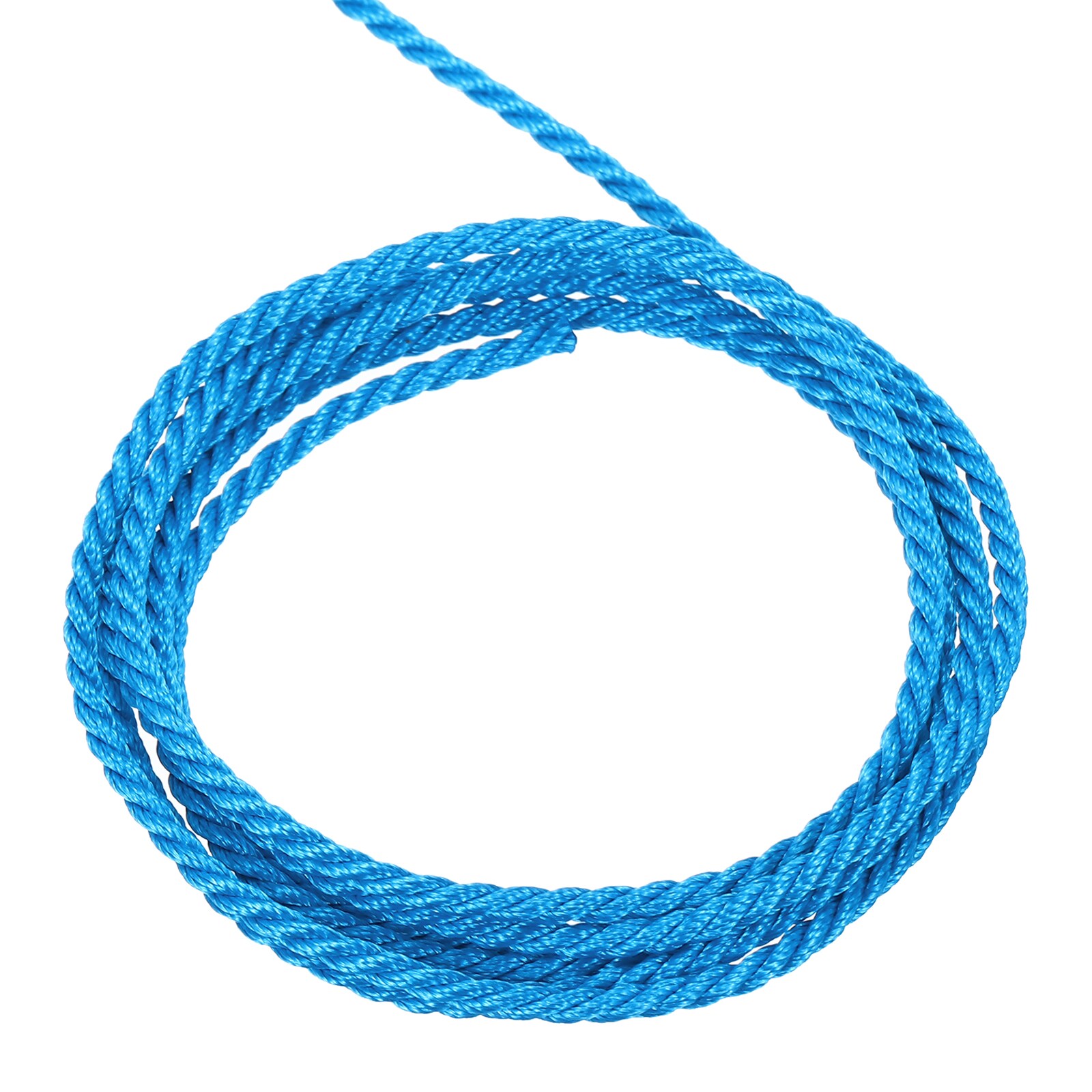 Unique Bargains Twisted Cord Trim 11 Yard 1mm 3-Ply Twine Braided Rope ...