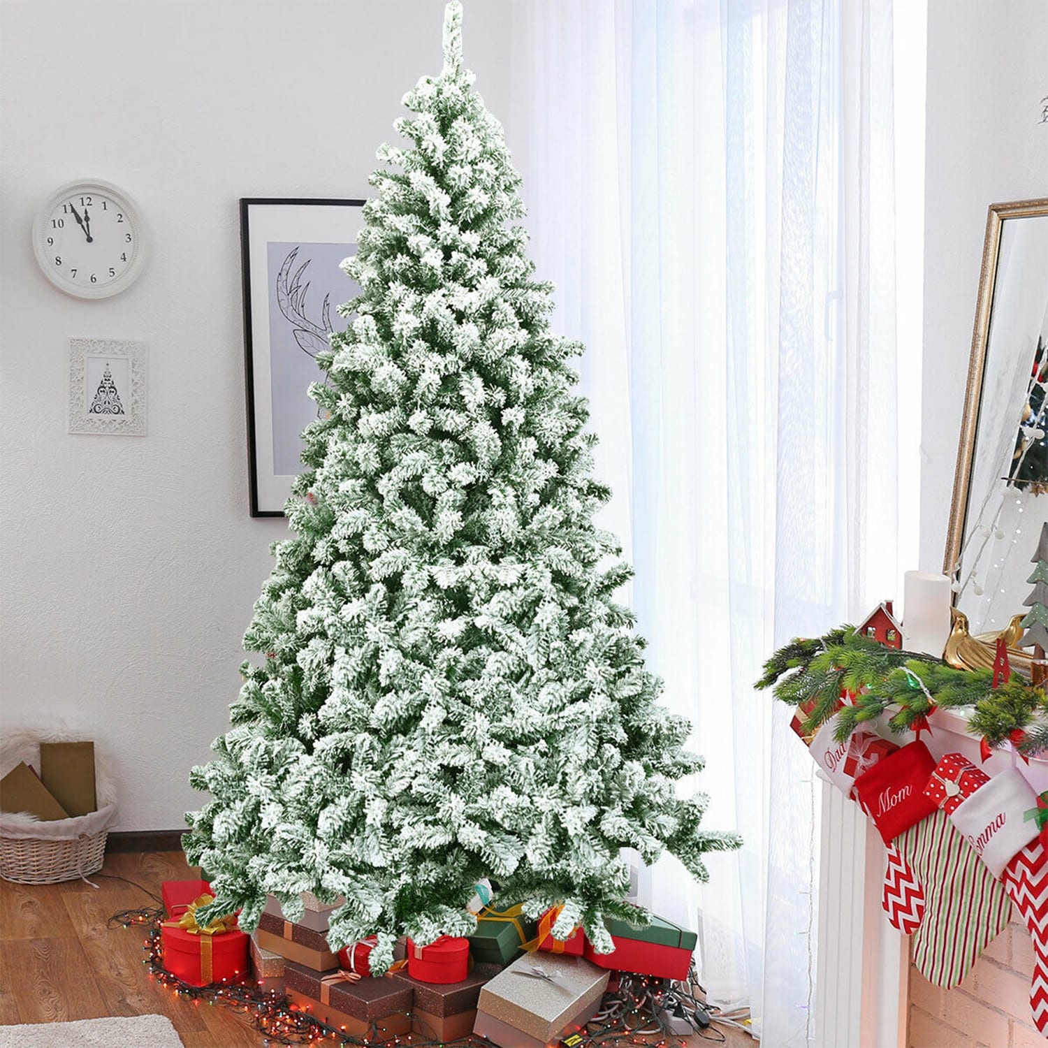 WELLFOR HYJ22867 Artificial-Christmas-Trees - View #7