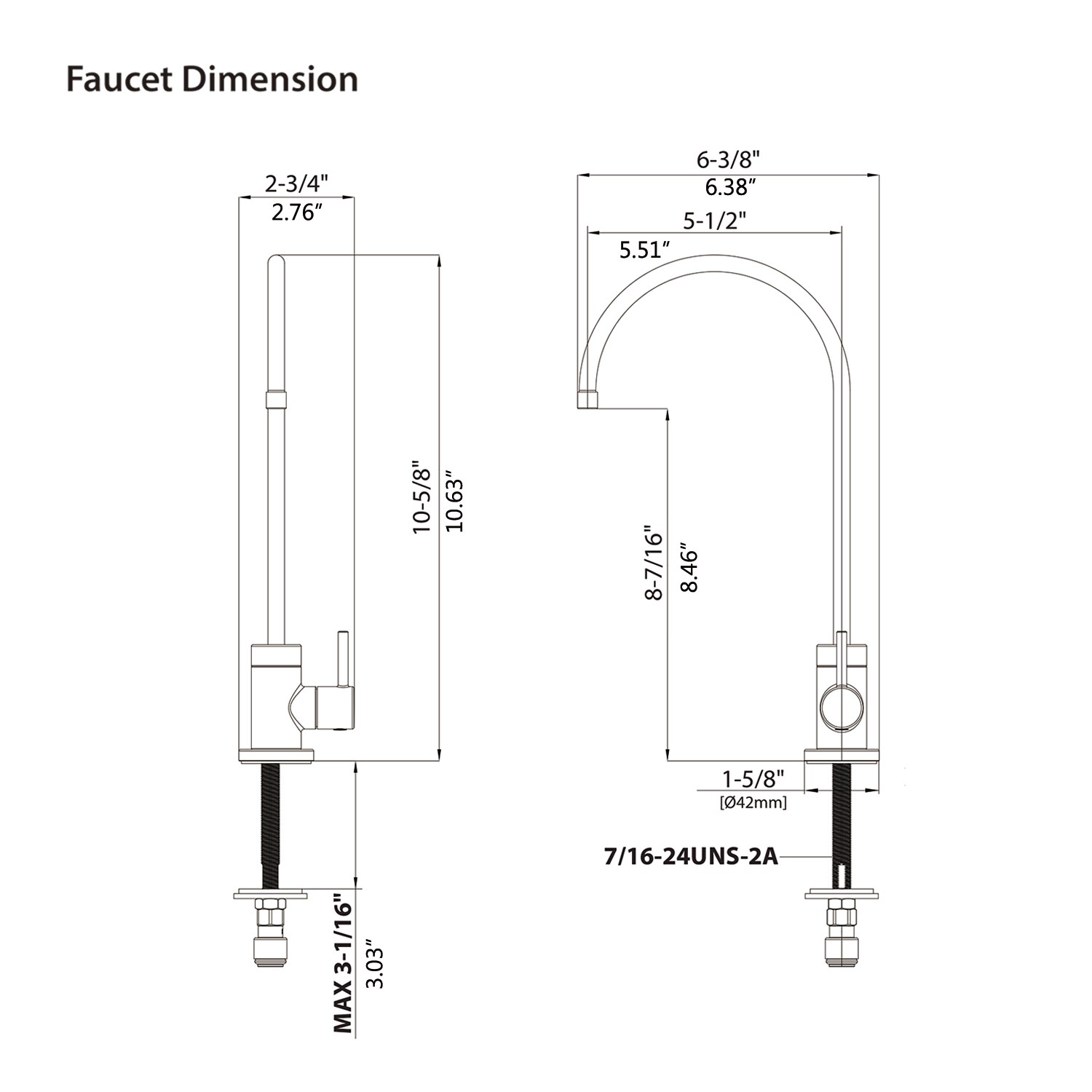 Boho Havens Z-W122543477 Kitchen-Faucets - View #2