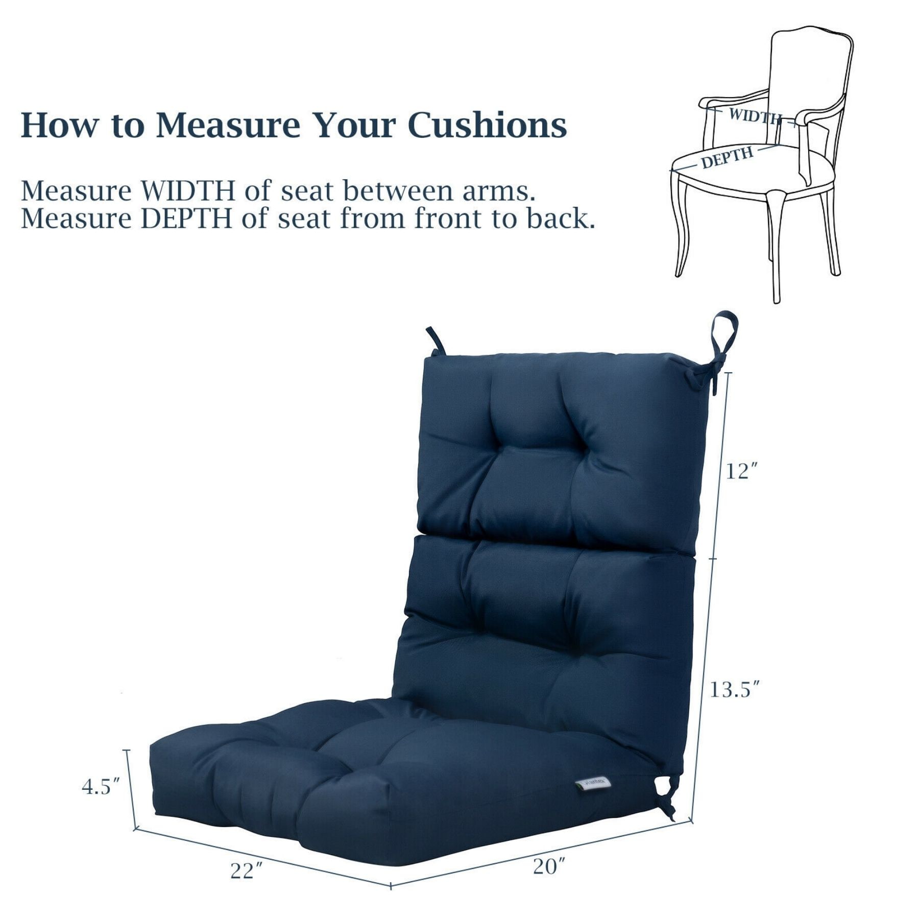 Poinic CWQ67216BL Patio-Furniture-Cushions - View #2