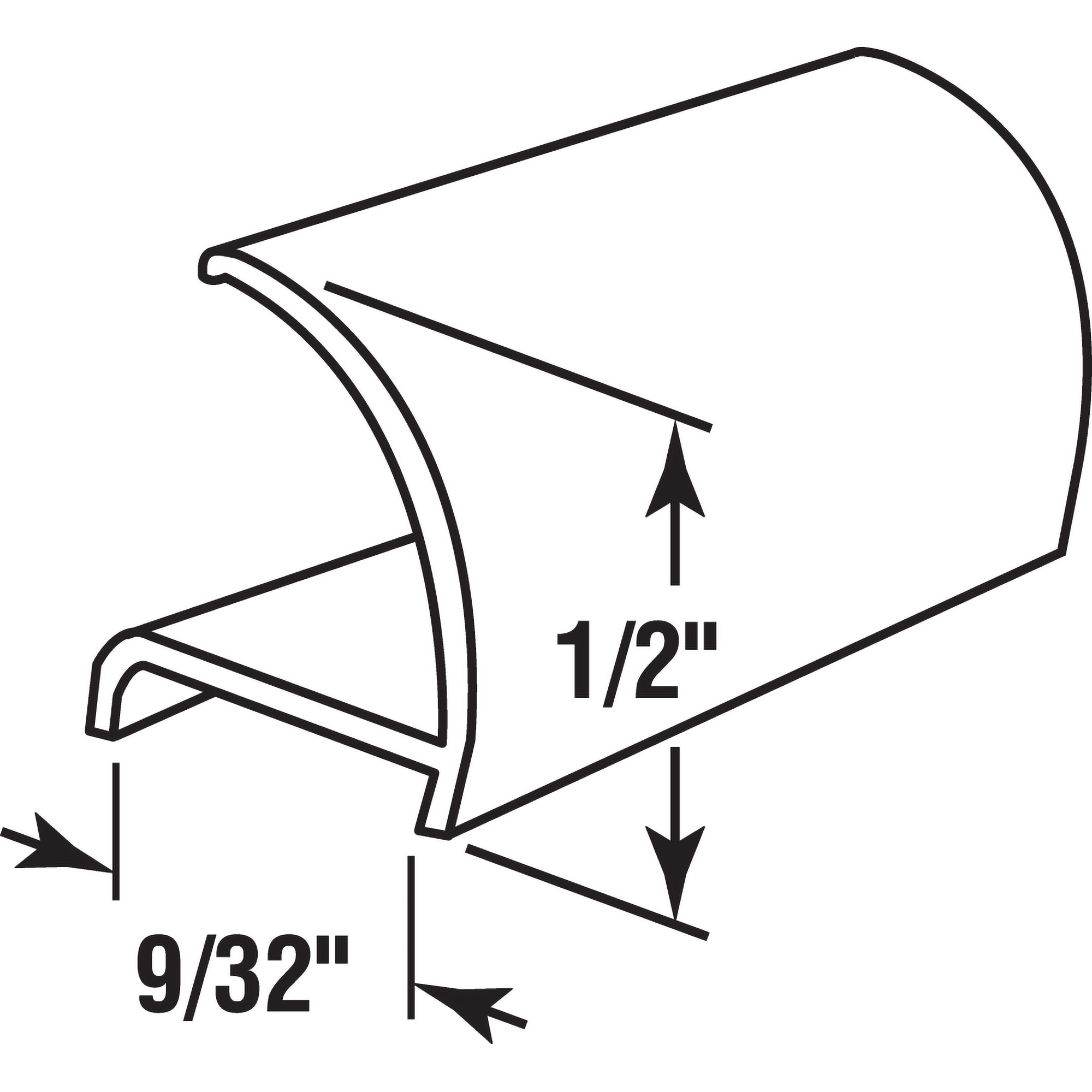 Prime-Line MP7810 weatherstriping - View #2