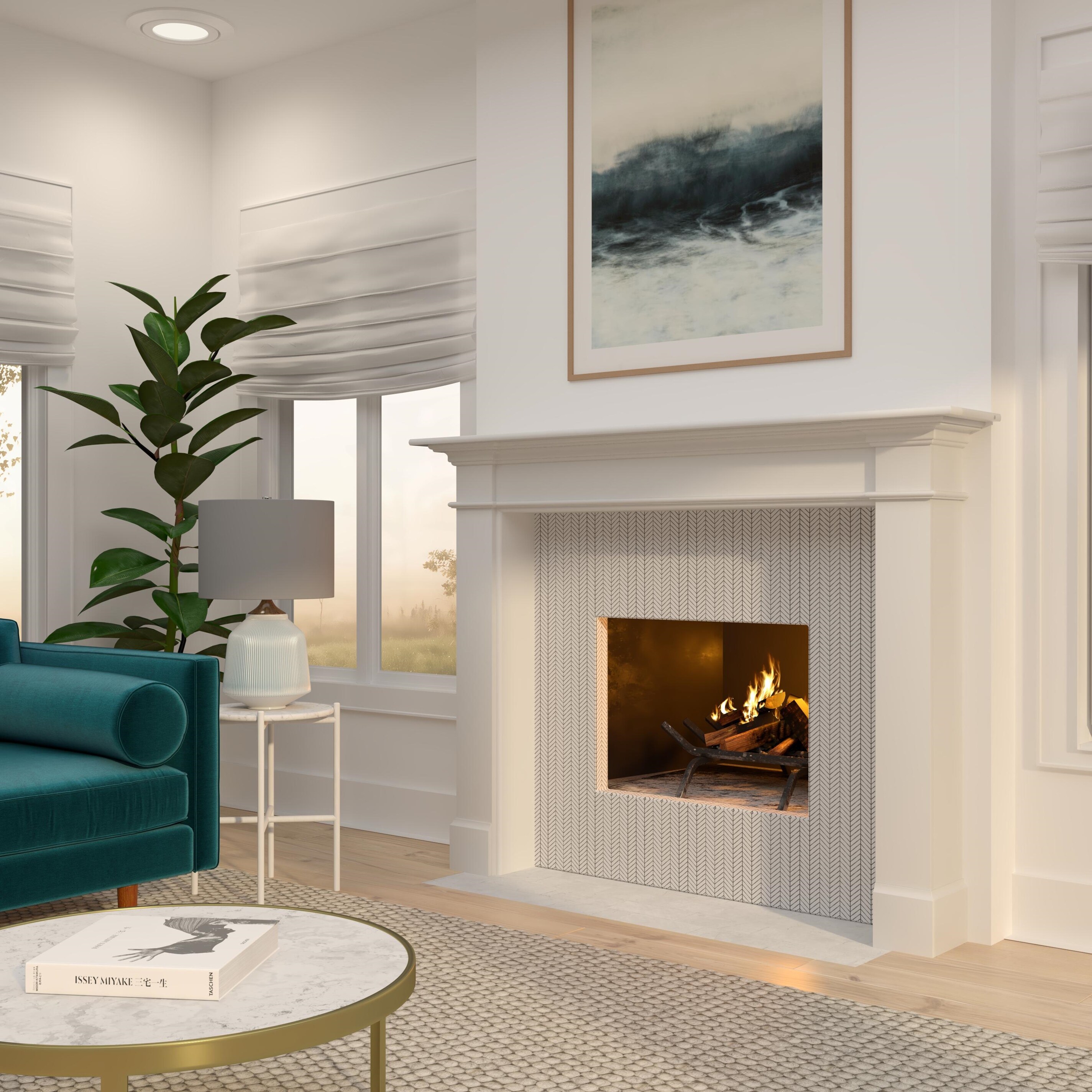 Pearl Mantels SSUP48535L Mantel-Surrounds-Pilasters - View #5