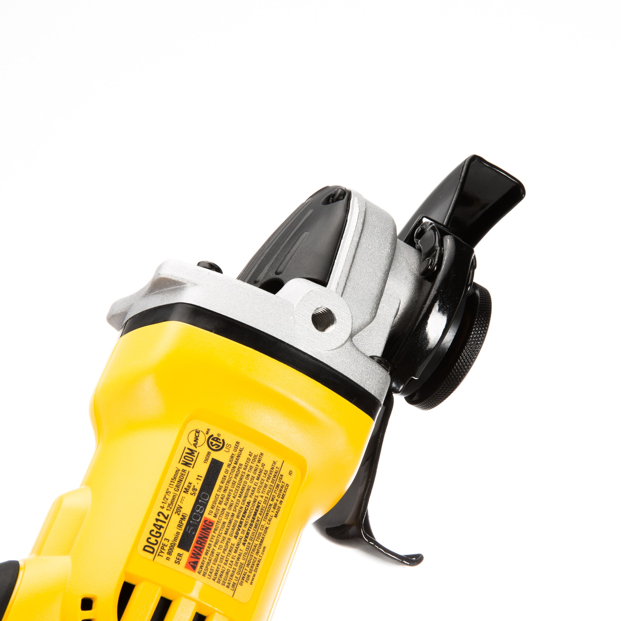DEWALT 4.5-in 20-Volt Max Trigger Switch Cordless Angle Grinder  (2-Batteries and charger Included) in the Angle Grinders department at 