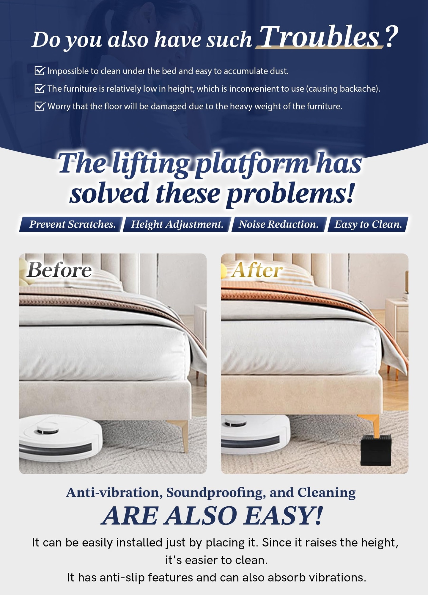 Yichuhaoxi LYI0803Y028 Bed-Risers - View #4