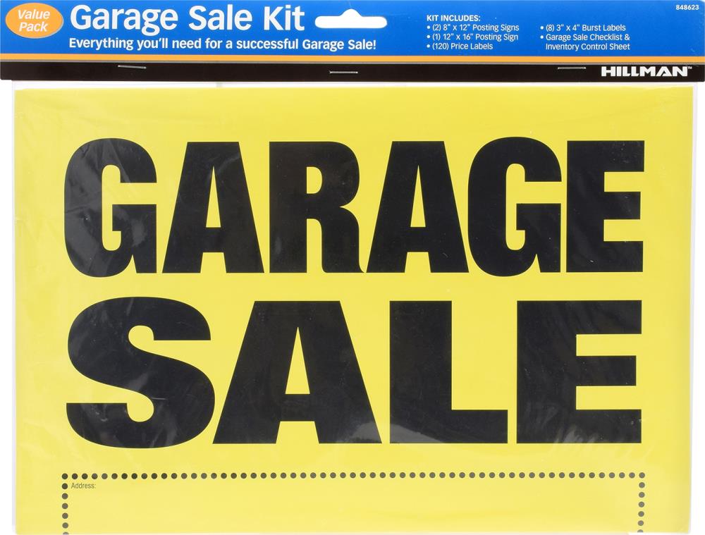 Hillman 8-in x 12-in Plastic Sale/For Sale Sign in the Signs