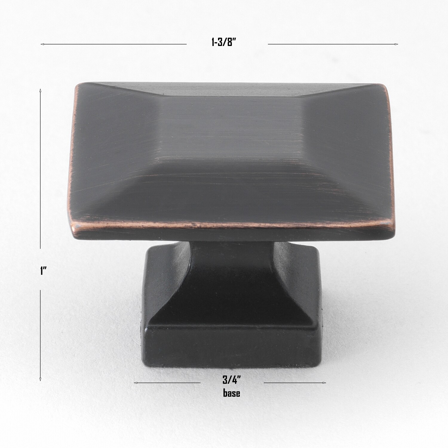 GlideRite Hardware 5101-ORB-5 Cabinet-Knobs - View #4