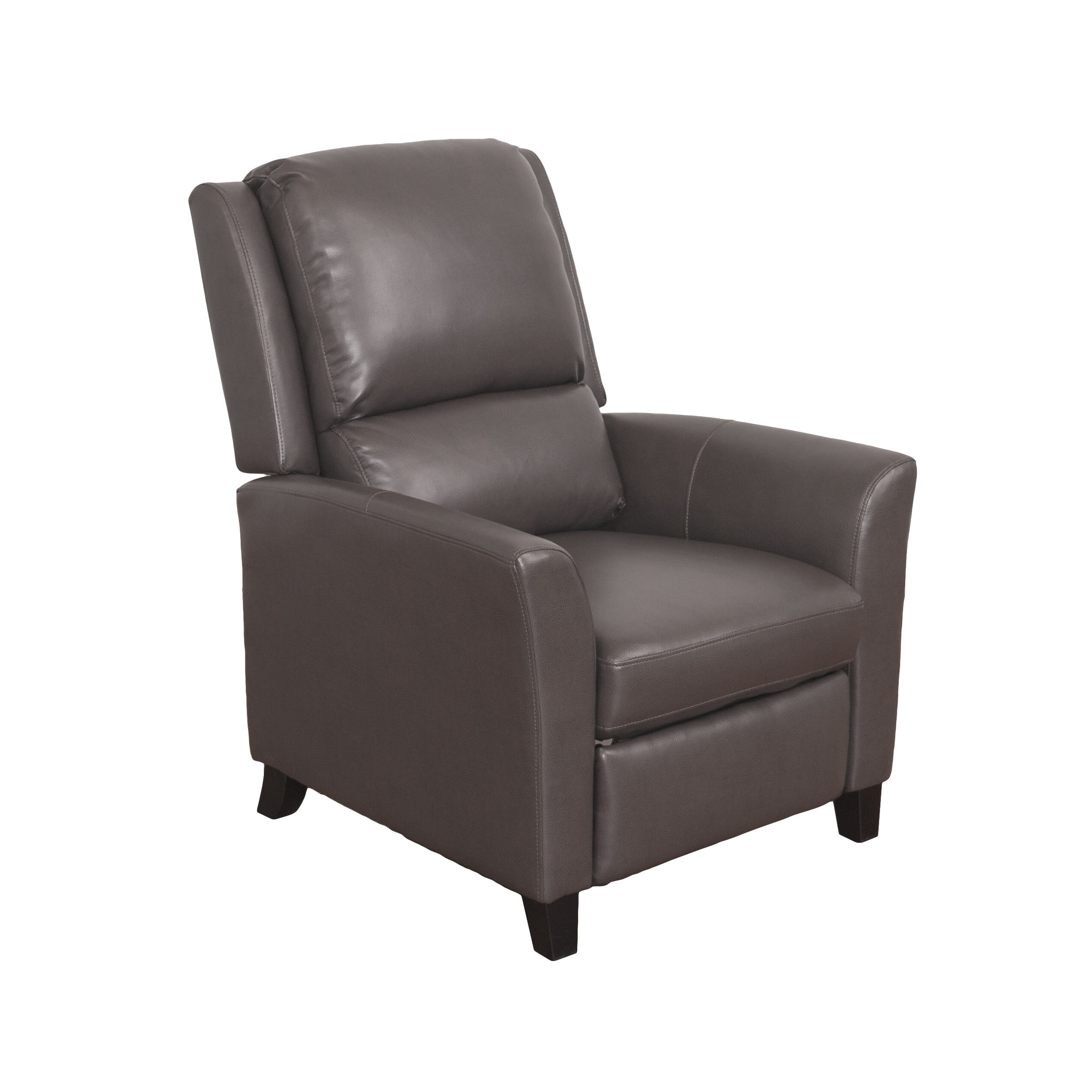 corliving kate bonded leather recliner