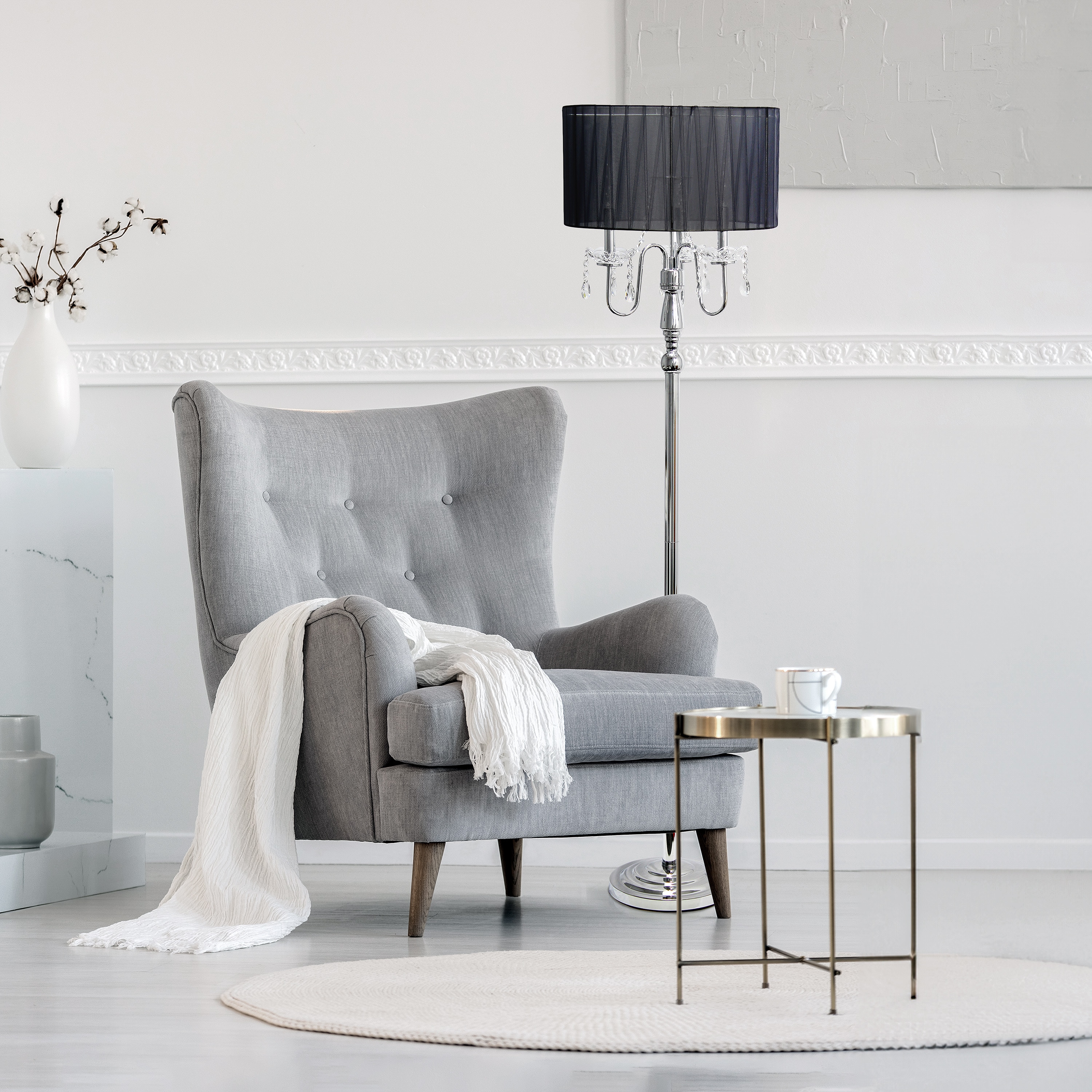 Lalia Home LHF-4004-BK floorlamps - View #4