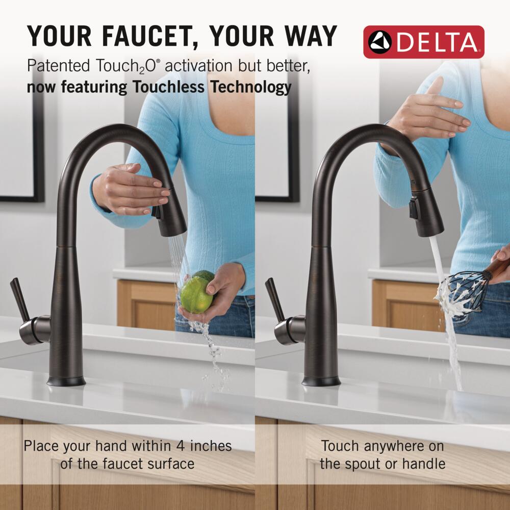 Delta 9113TL-RB-DST Kitchen-Faucets - View #3