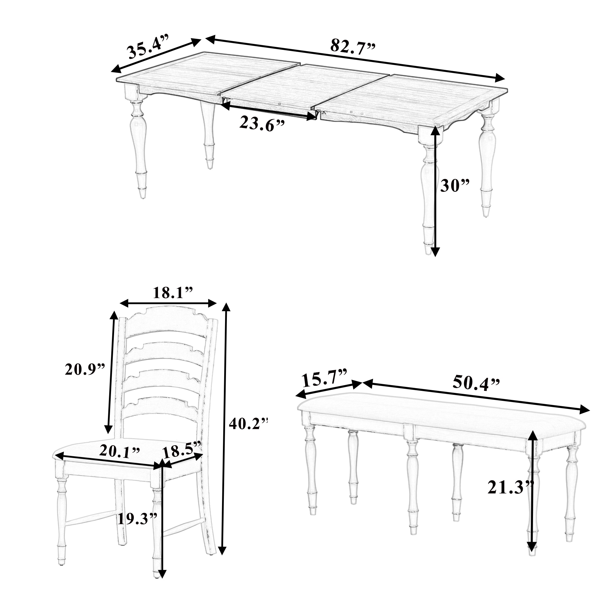 JANSNO DKSELL033 Dining-Sets - View #2