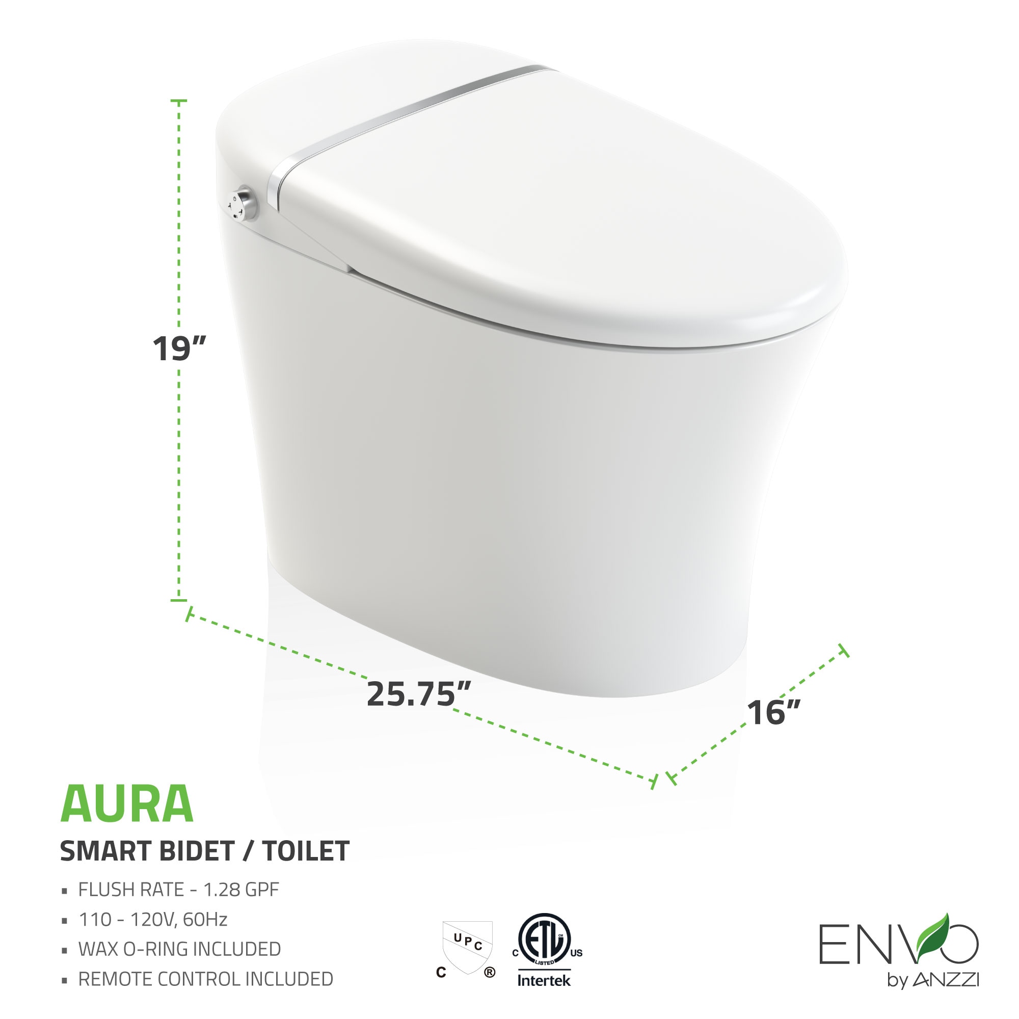 ANZZI TL-STSF851WH bidets - View #5