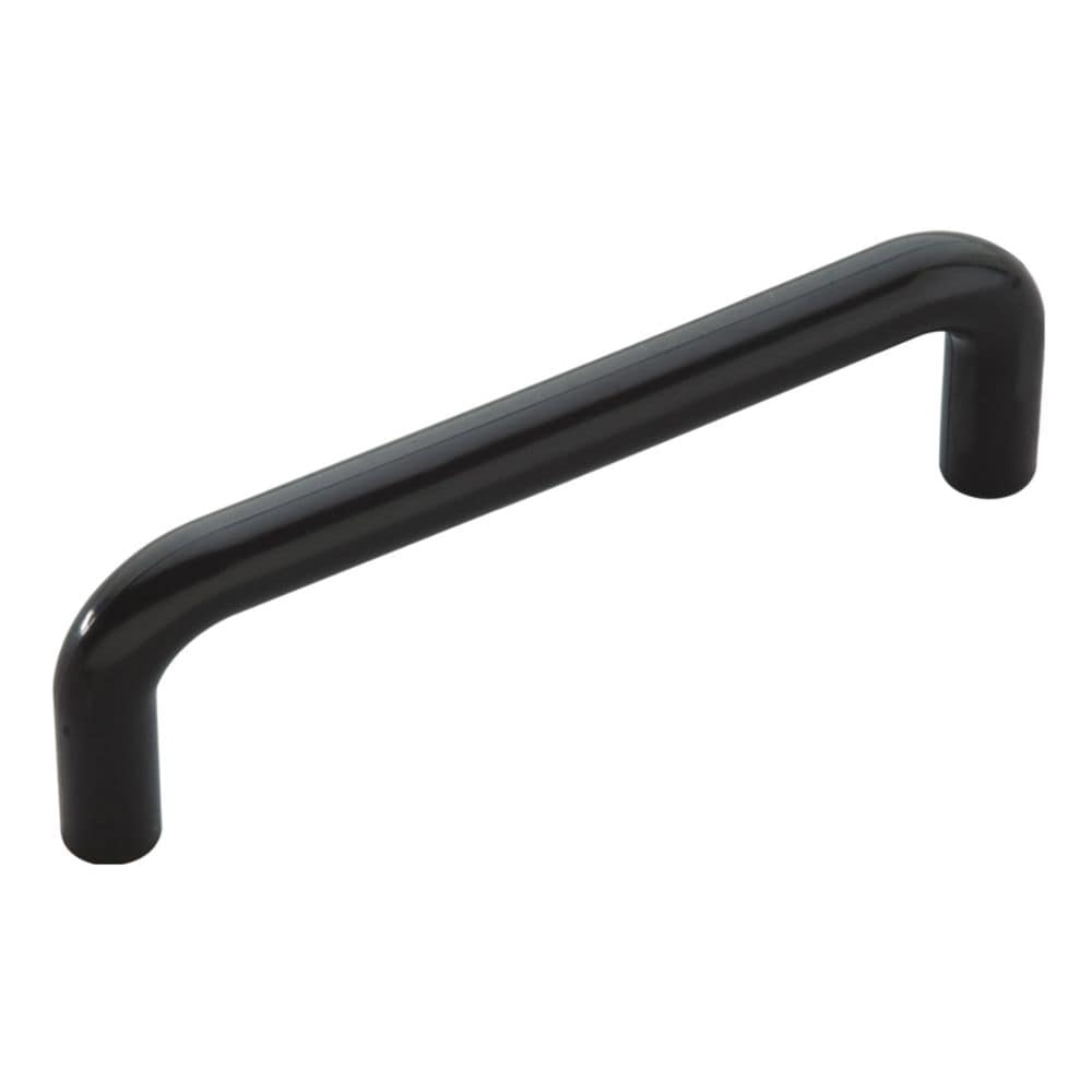 Hickory Hardware Wire Pulls 3-3/4-in (96mm) Center to Center Matte Black Rectangular Handle Drawer Pull