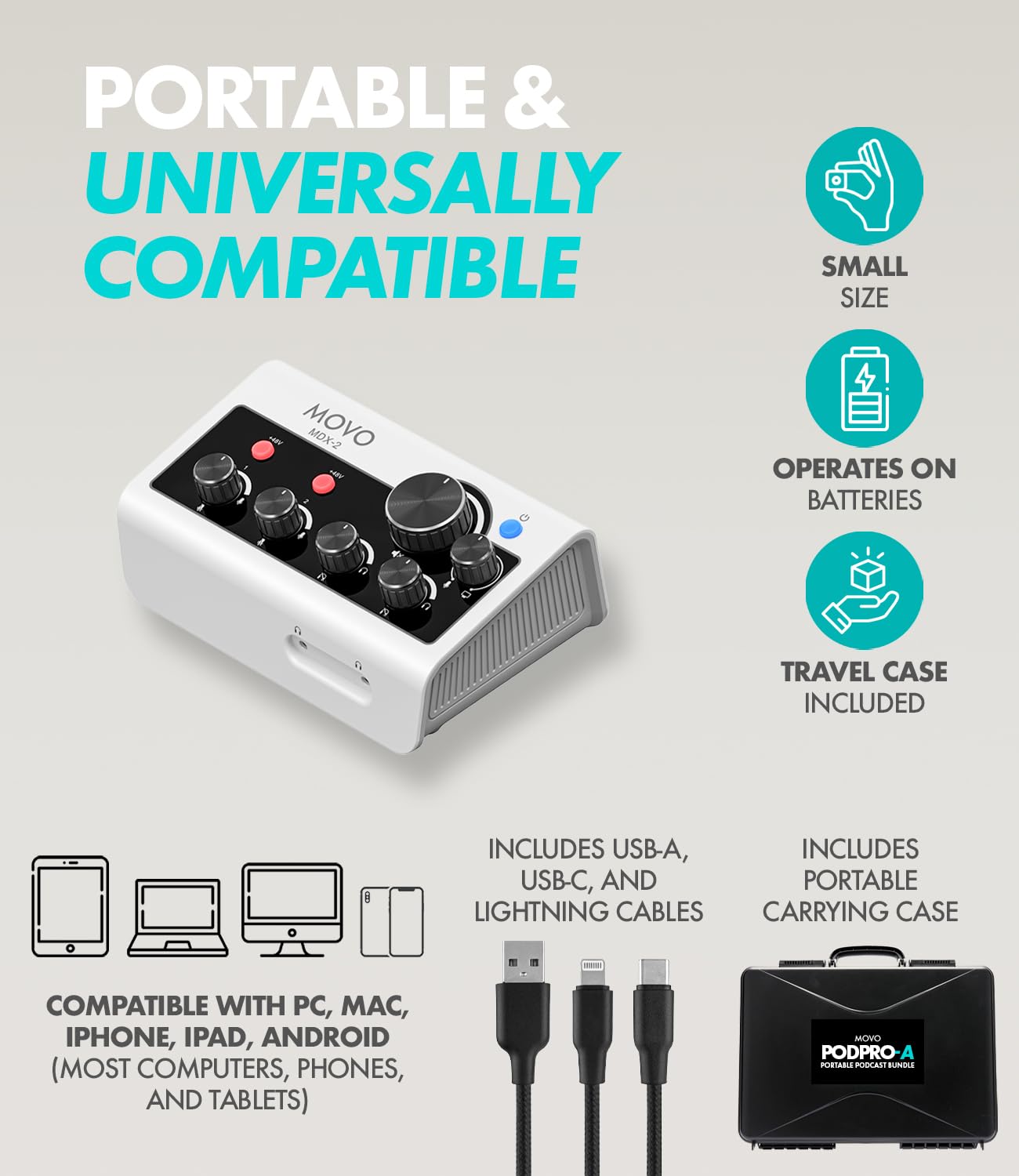 Movo PODPRO-A Smartphone-Camera-Accessories - View #3