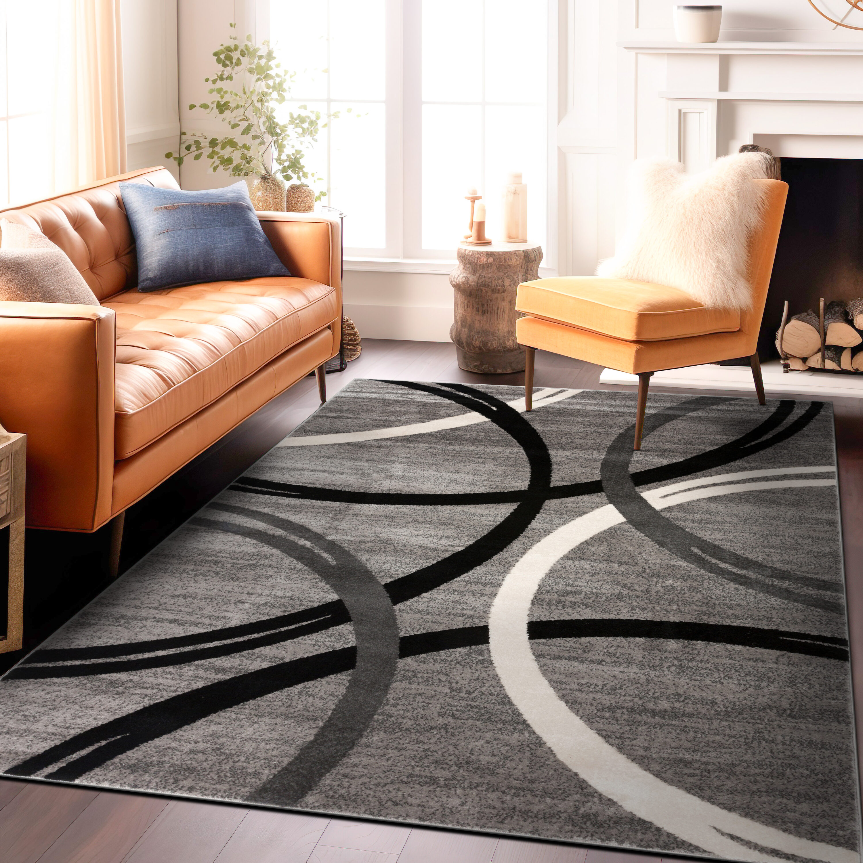 World Rug Gallery 377GRAY8X12 rugs - View #5