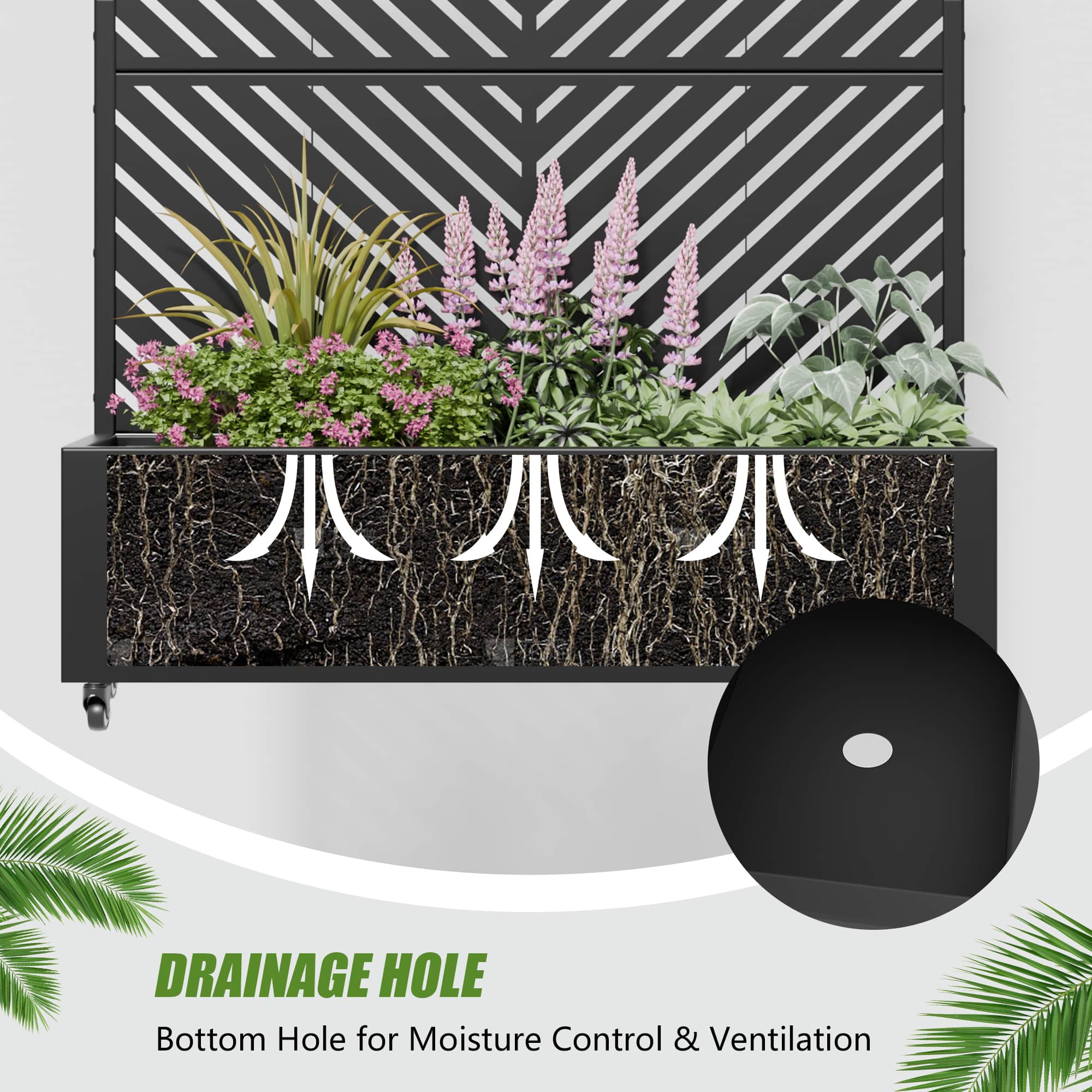 Aveyas SYJ-HW920049 Planter-Window-Box - View #7