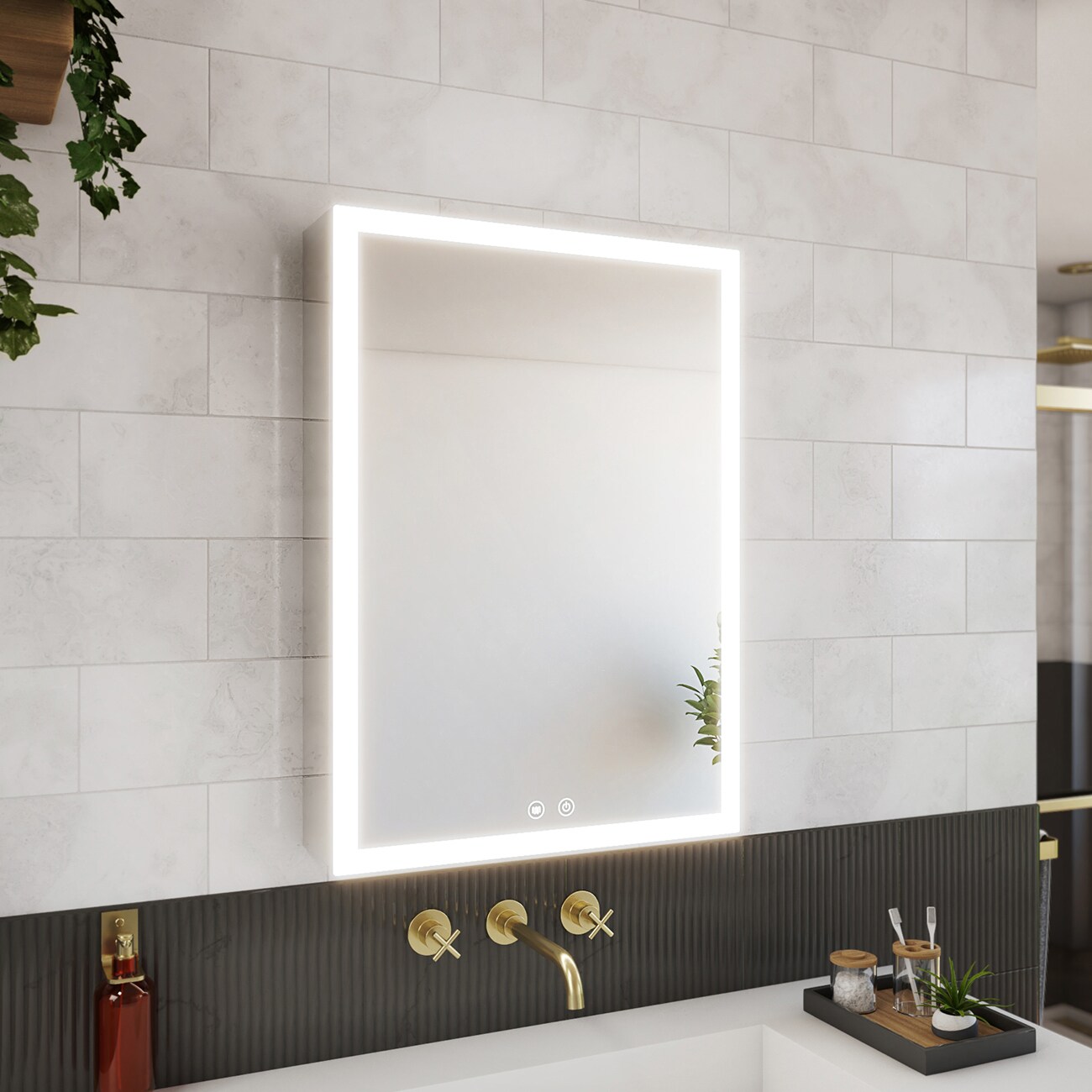 DreamLine LCBL2820S Bathroom-Medicine-Cabinets - View #2