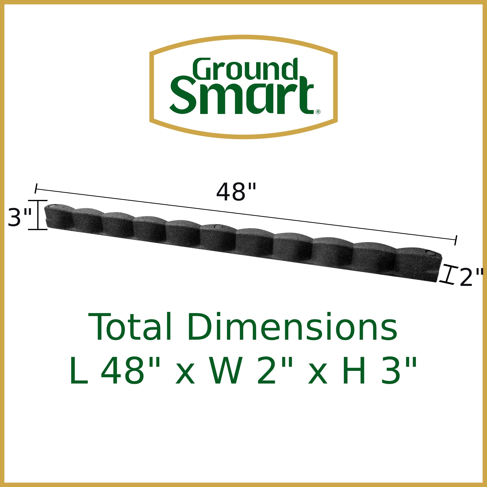 GroundSmart GSGWE4SLBK45 edging - View #2