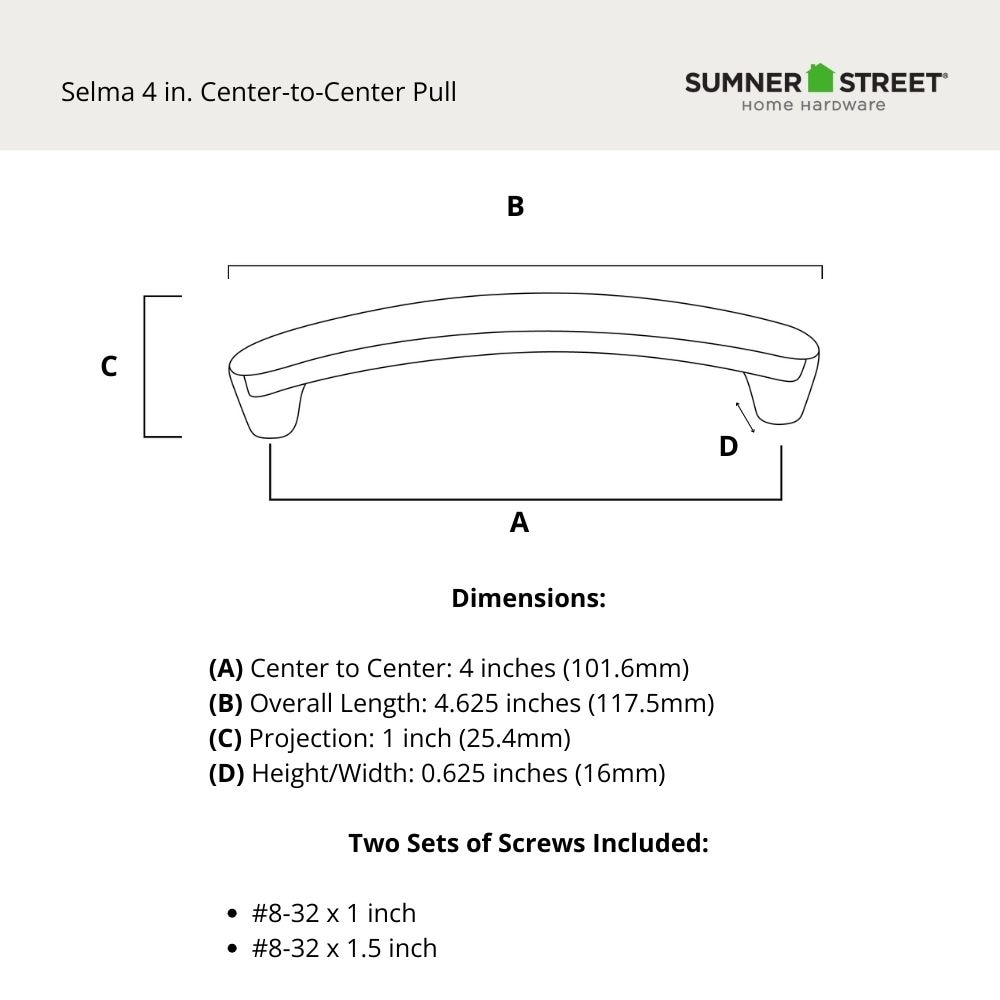 Continental Home Hardware RL021002 Cabinet-Pulls - View #2